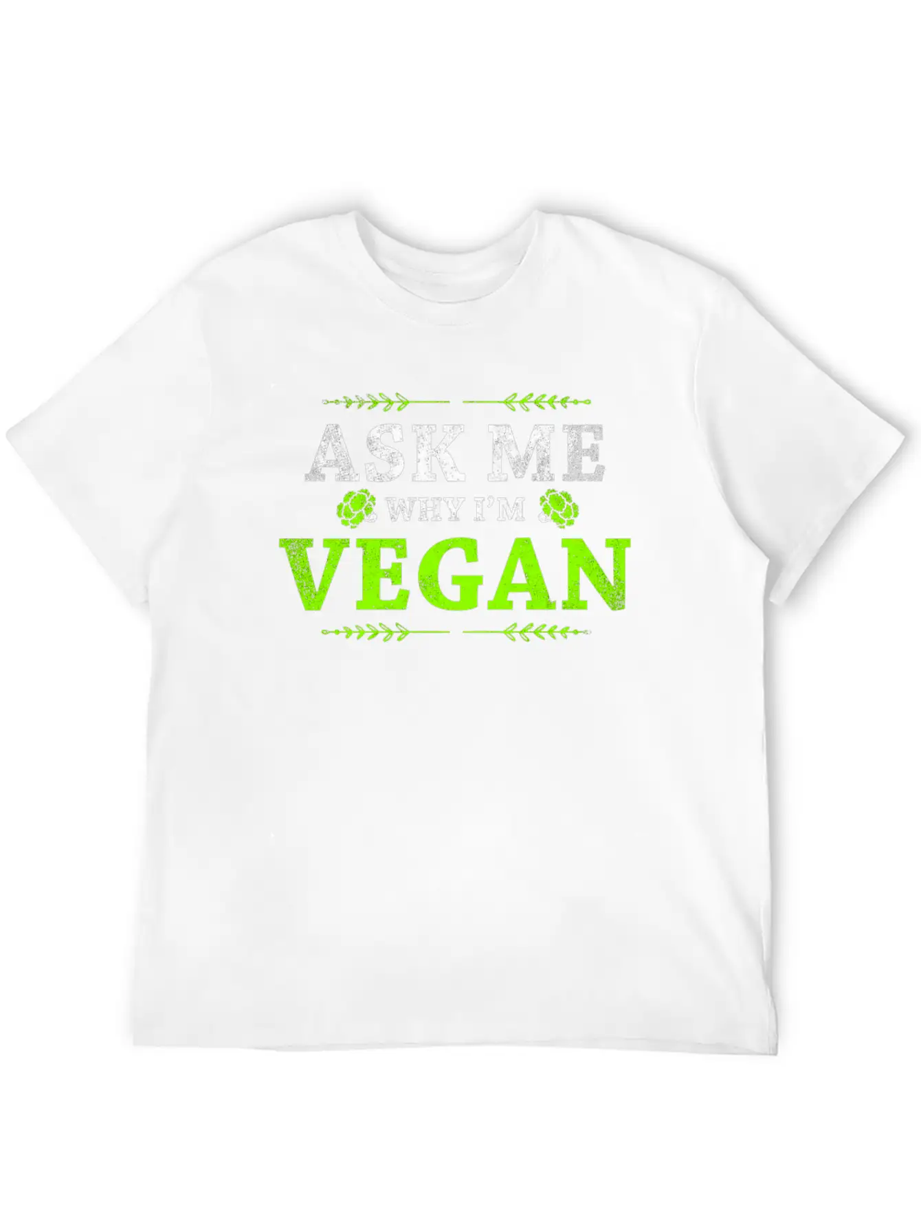 Proud Vegetarian Vegan Vegan Lightweight Cotton T-Shirt – Daily Comfort Graphic Shirt