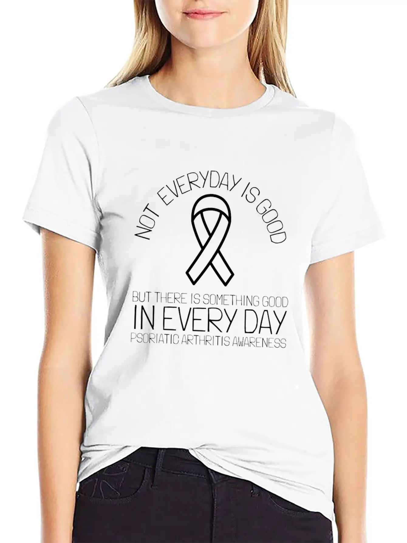 Psoriatic Arthritis Warrior & Chronic PSA Stylish Everyday T-Shirt – Unisex Basic Cotton Tee