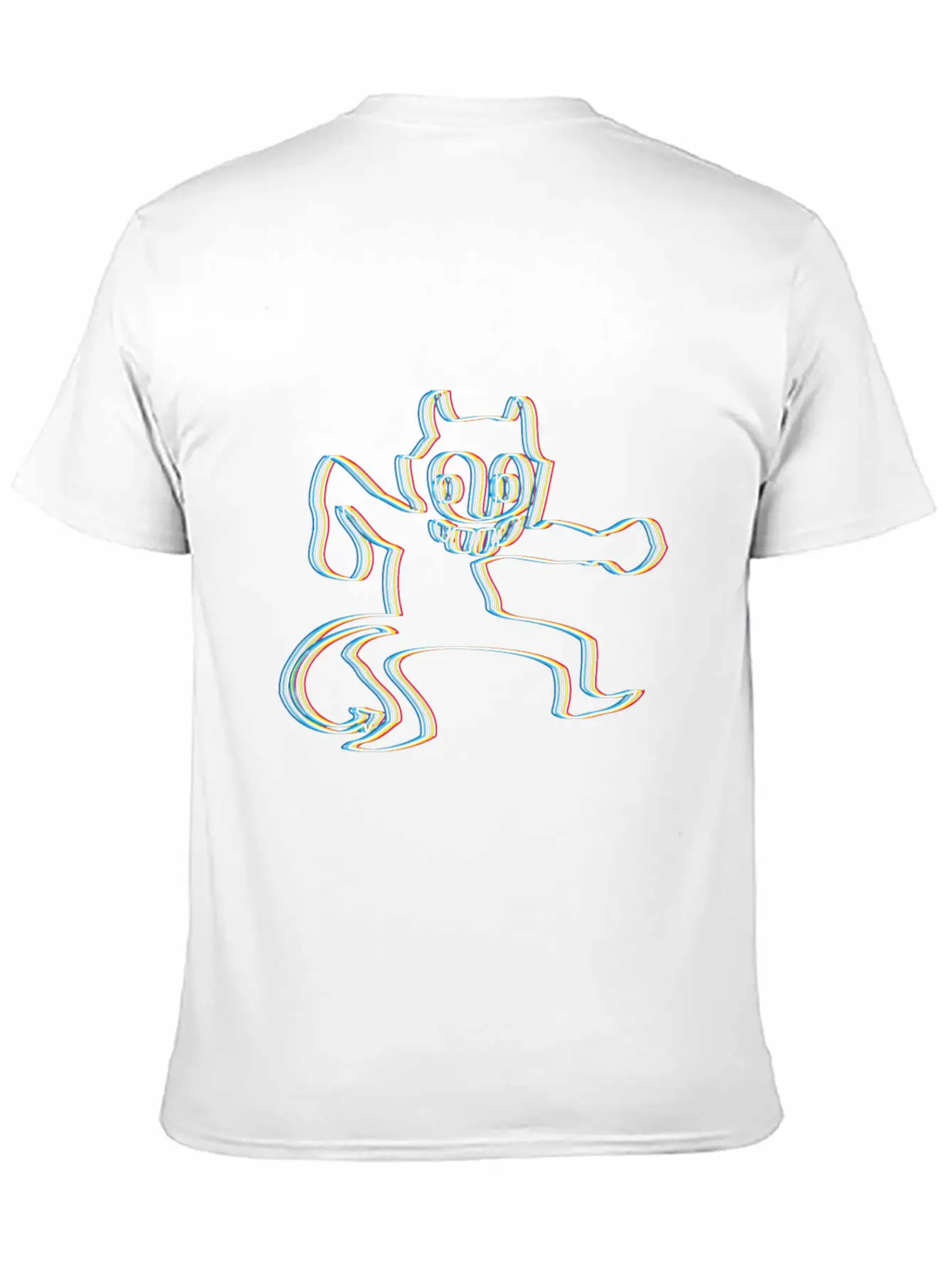 Psychedelic Devil Gift Idea For Satan Lucifer Relaxed Everyday Tee – Lightweight And Durable Cotton