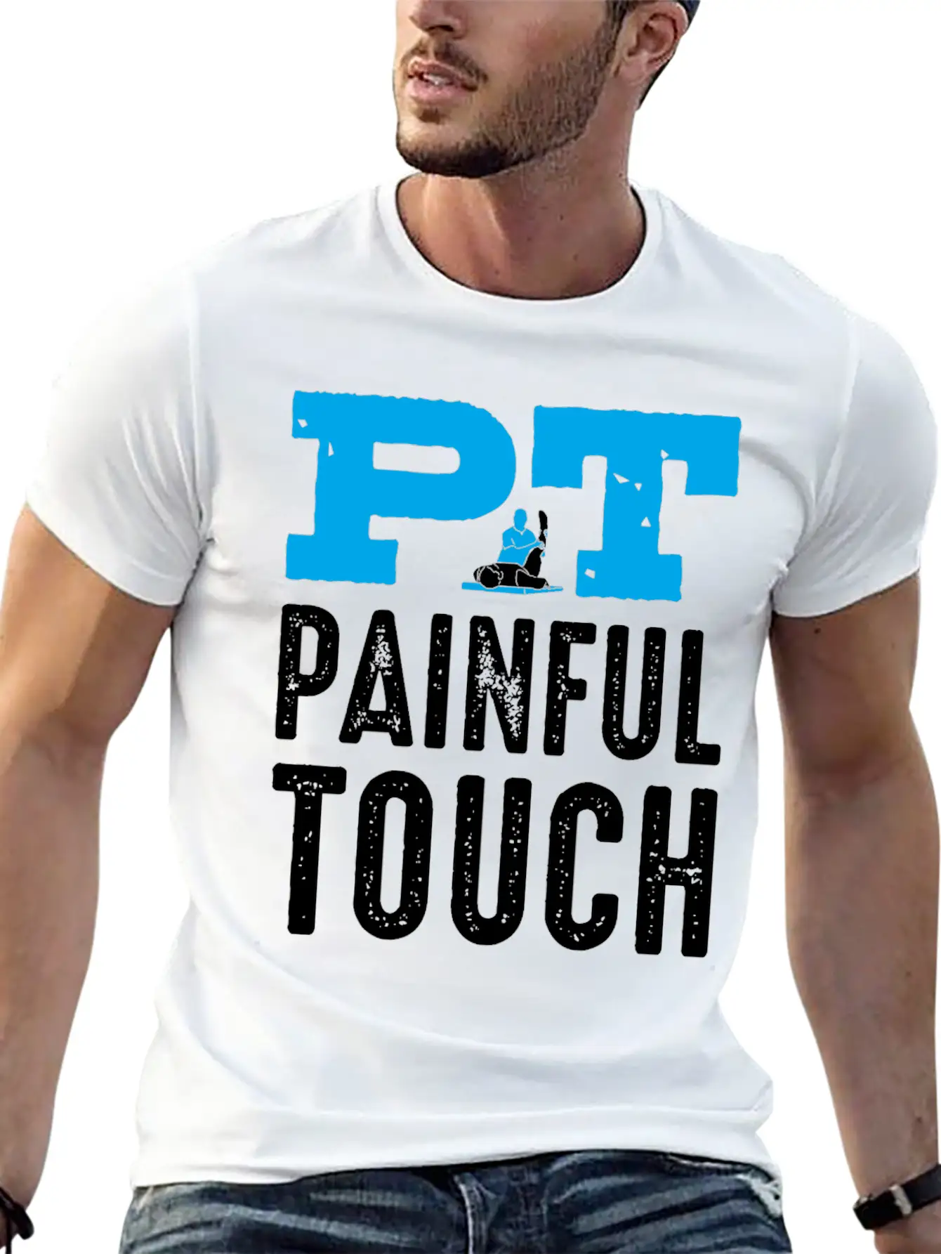 PT Physiotherapy Physiotherapist Job Physical Relaxed Everyday Tee – Lightweight And Durable Cotton