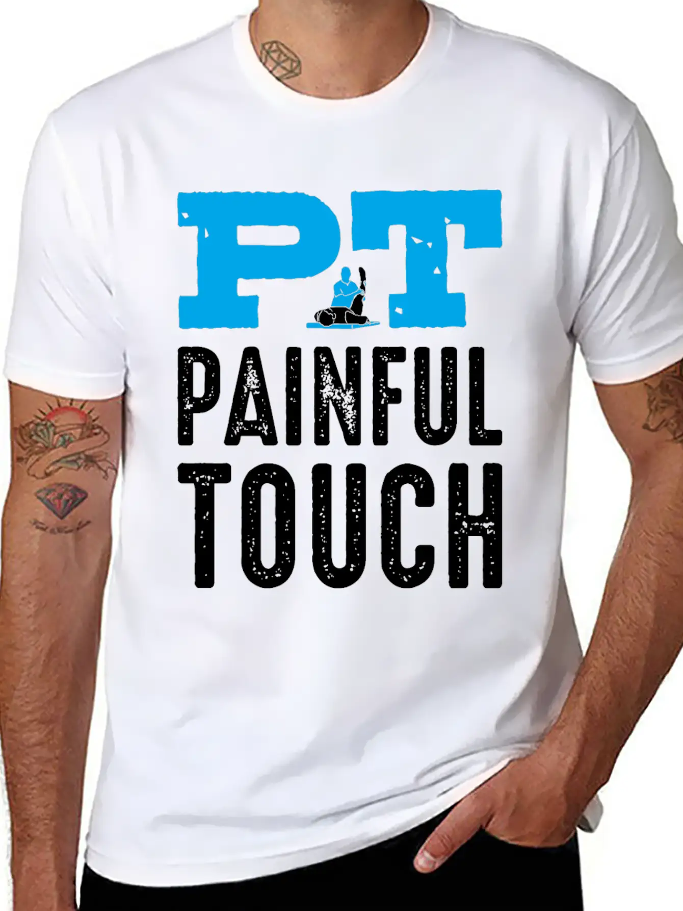 PT Physiotherapy Physiotherapist Job Physical Relaxed Everyday Tee – Lightweight And Durable Cotton