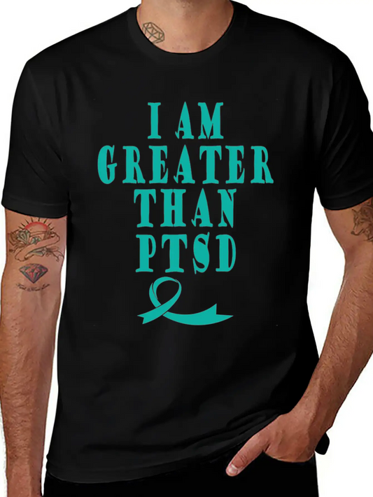 PTSD Awareness Lightweight Cotton T-Shirt – Daily Comfort Graphic Shirt