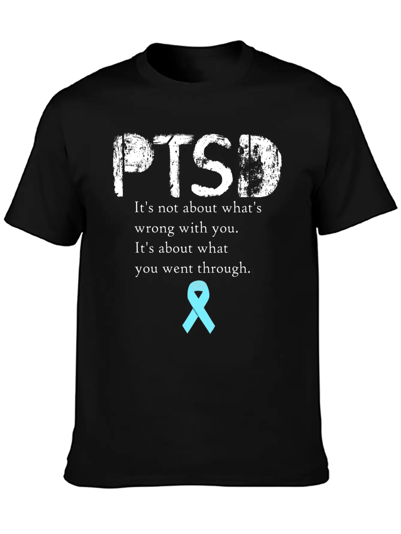 PTSD Classic Fit Graphic Tee For Daily Comfort – Unisex Cotton Shirt