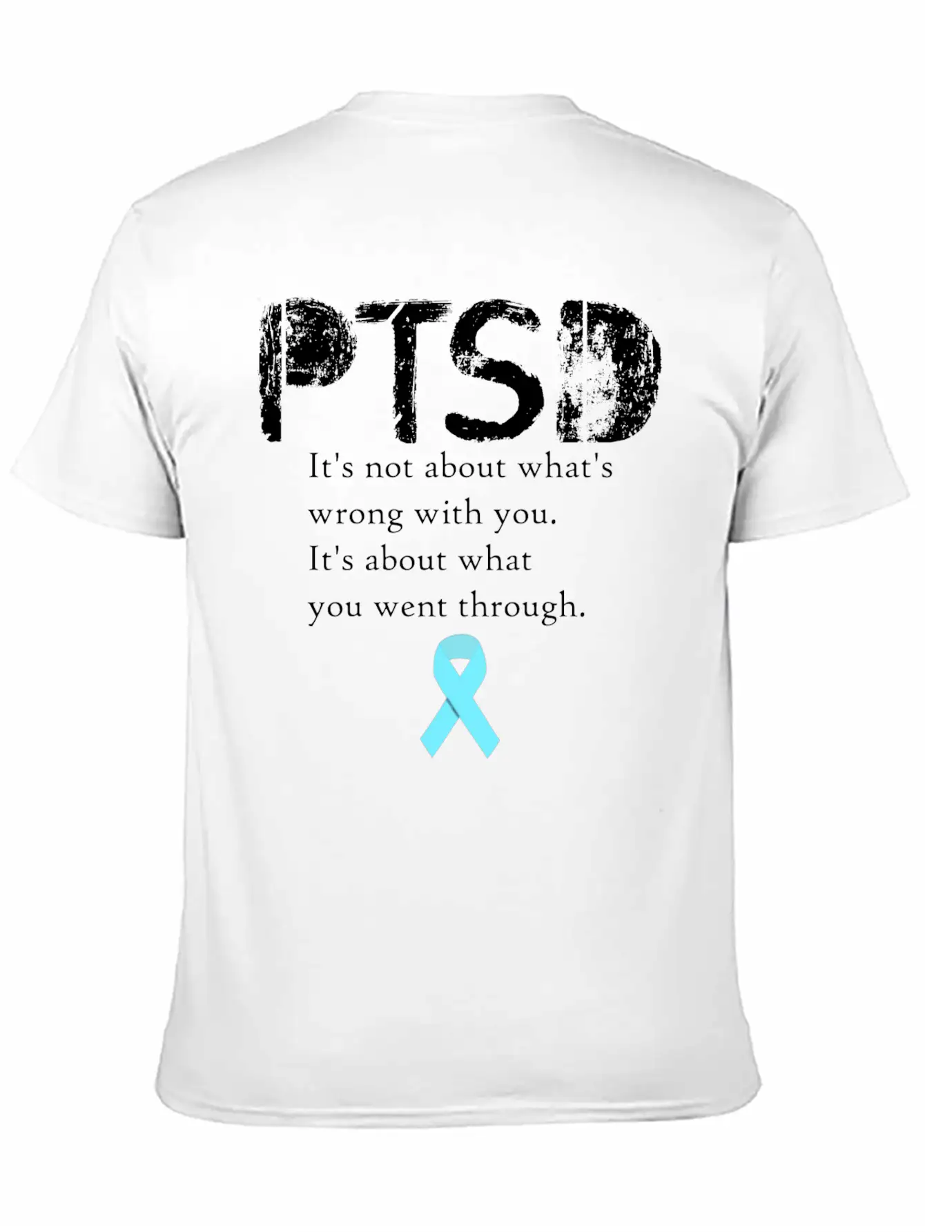 PTSD Classic Fit Graphic Tee For Daily Comfort – Unisex Cotton Shirt
