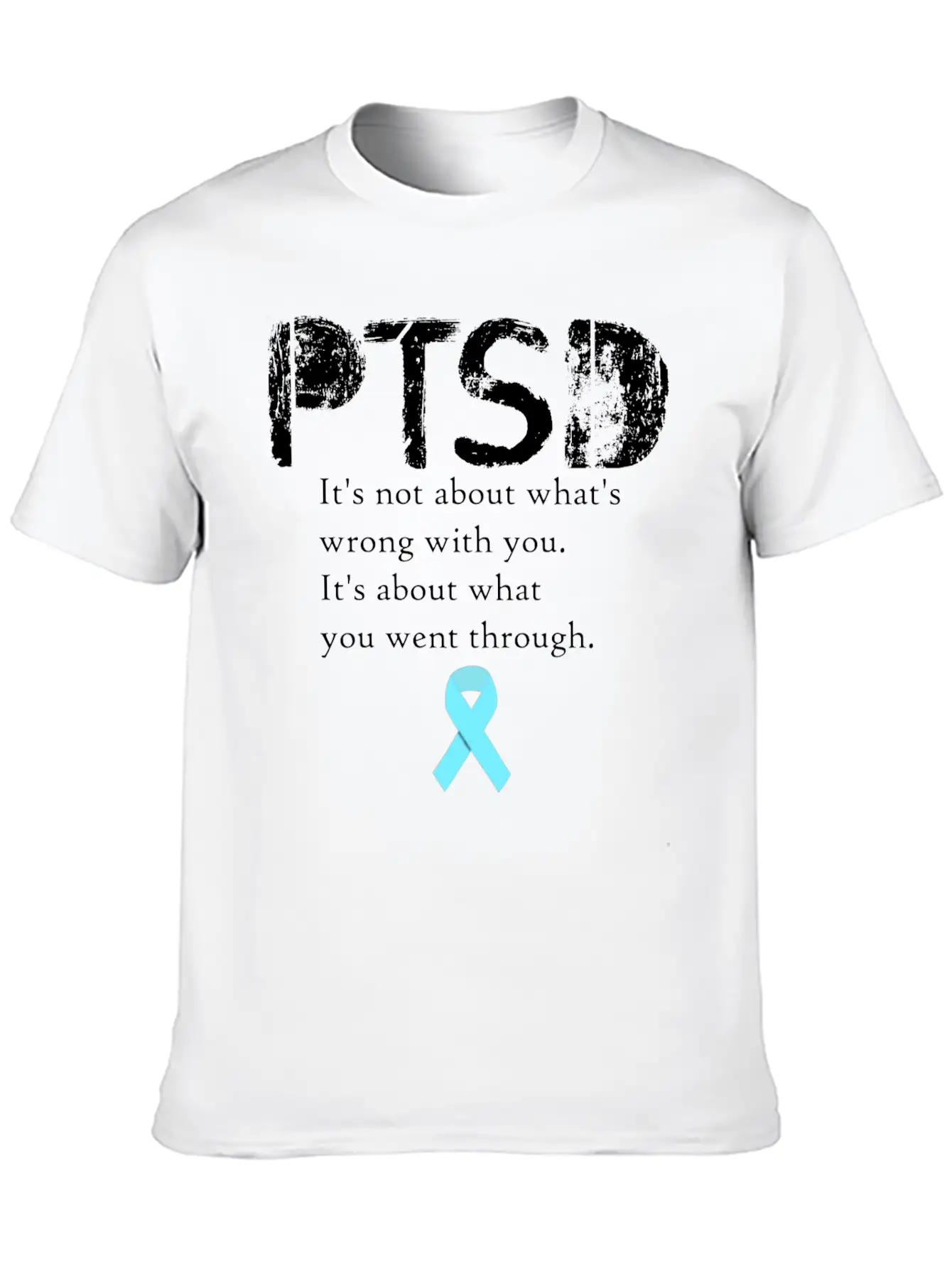 PTSD Classic Fit Graphic Tee For Daily Comfort – Unisex Cotton Shirt