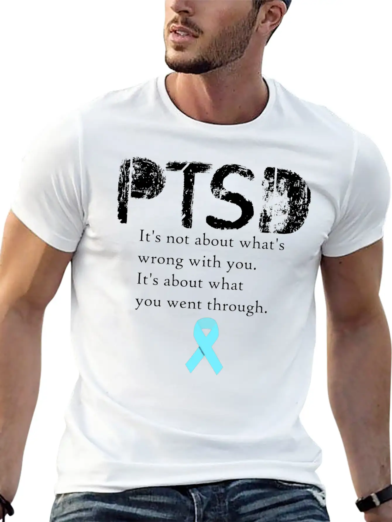 PTSD Classic Fit Graphic Tee For Daily Comfort – Unisex Cotton Shirt