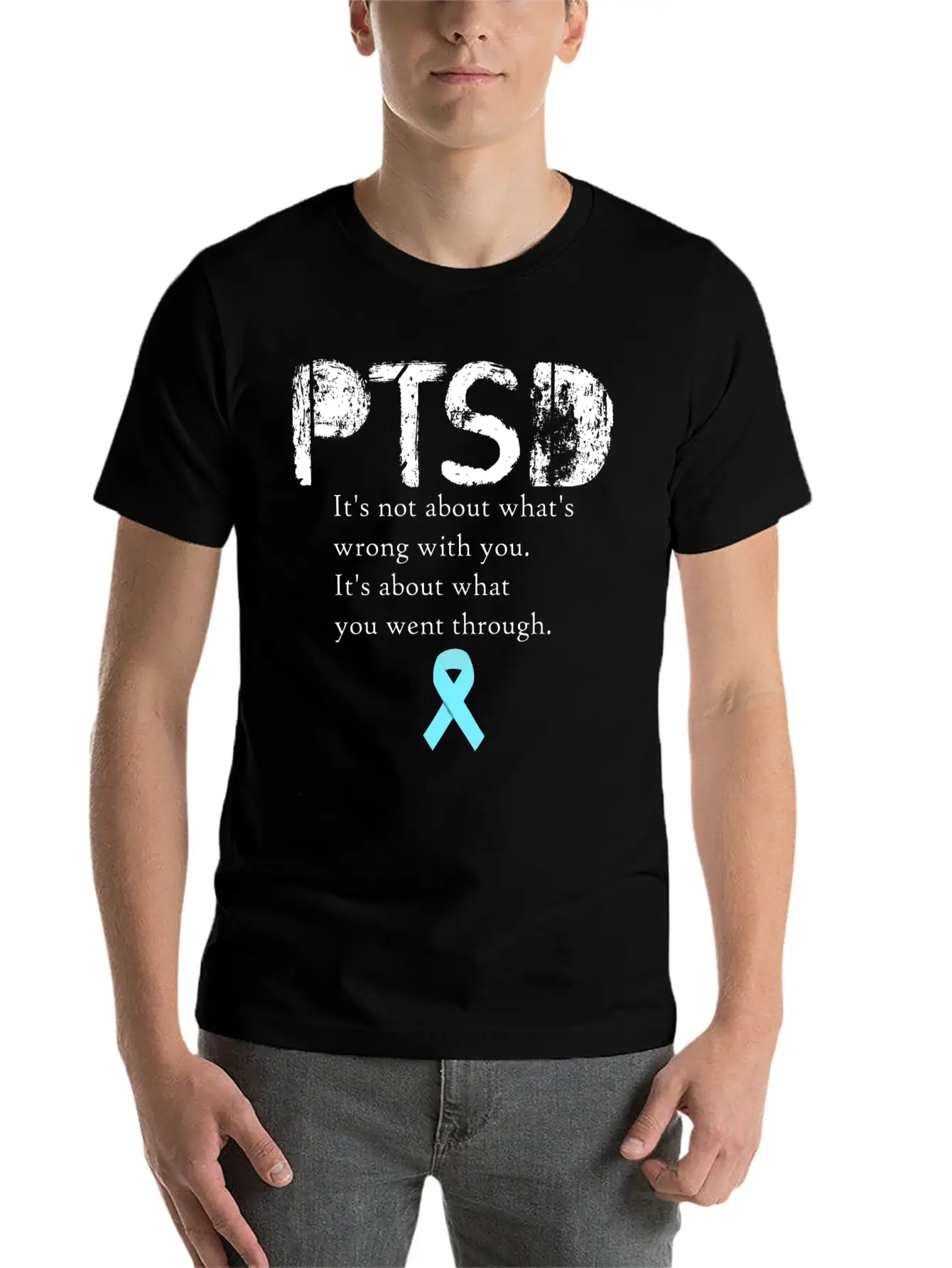 PTSD Classic Fit Graphic Tee For Daily Comfort – Unisex Cotton Shirt