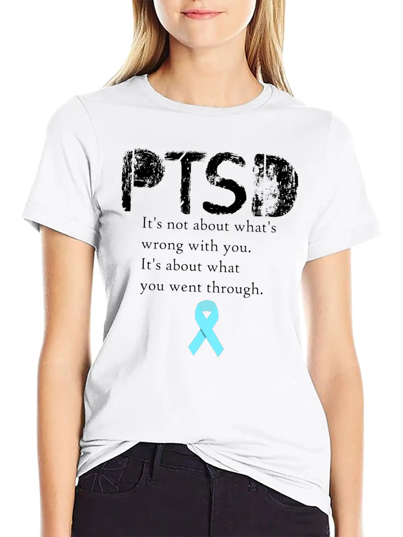 PTSD Classic Fit Graphic Tee For Daily Comfort – Unisex Cotton Shirt