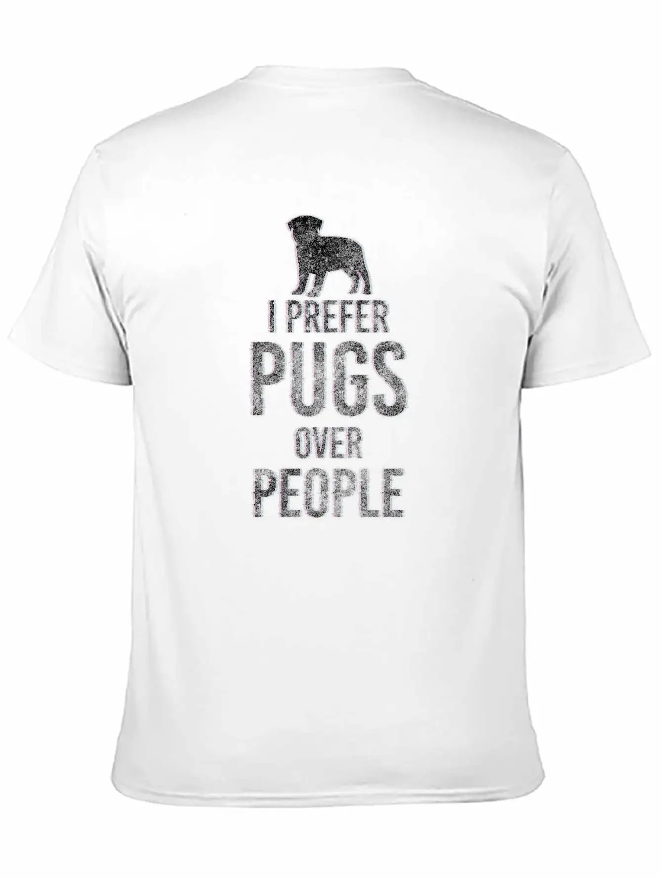 Pug Dogs Dog Dad Soft Cotton Short Sleeve Tee – Unisex Wardrobe Staple