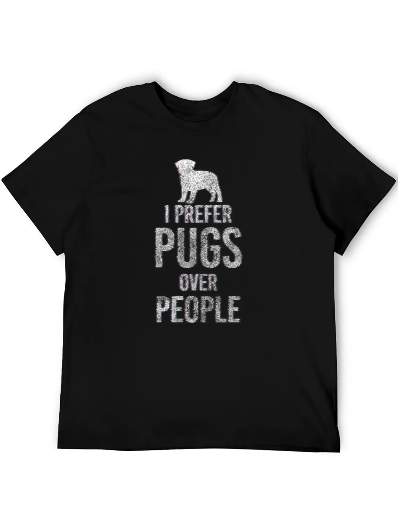 Pug Dogs Dog Dad Soft Cotton Short Sleeve Tee – Unisex Wardrobe Staple