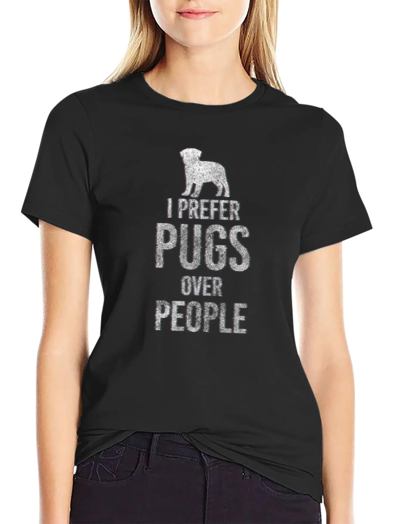 Pug Dogs Dog Dad Soft Cotton Short Sleeve Tee – Unisex Wardrobe Staple