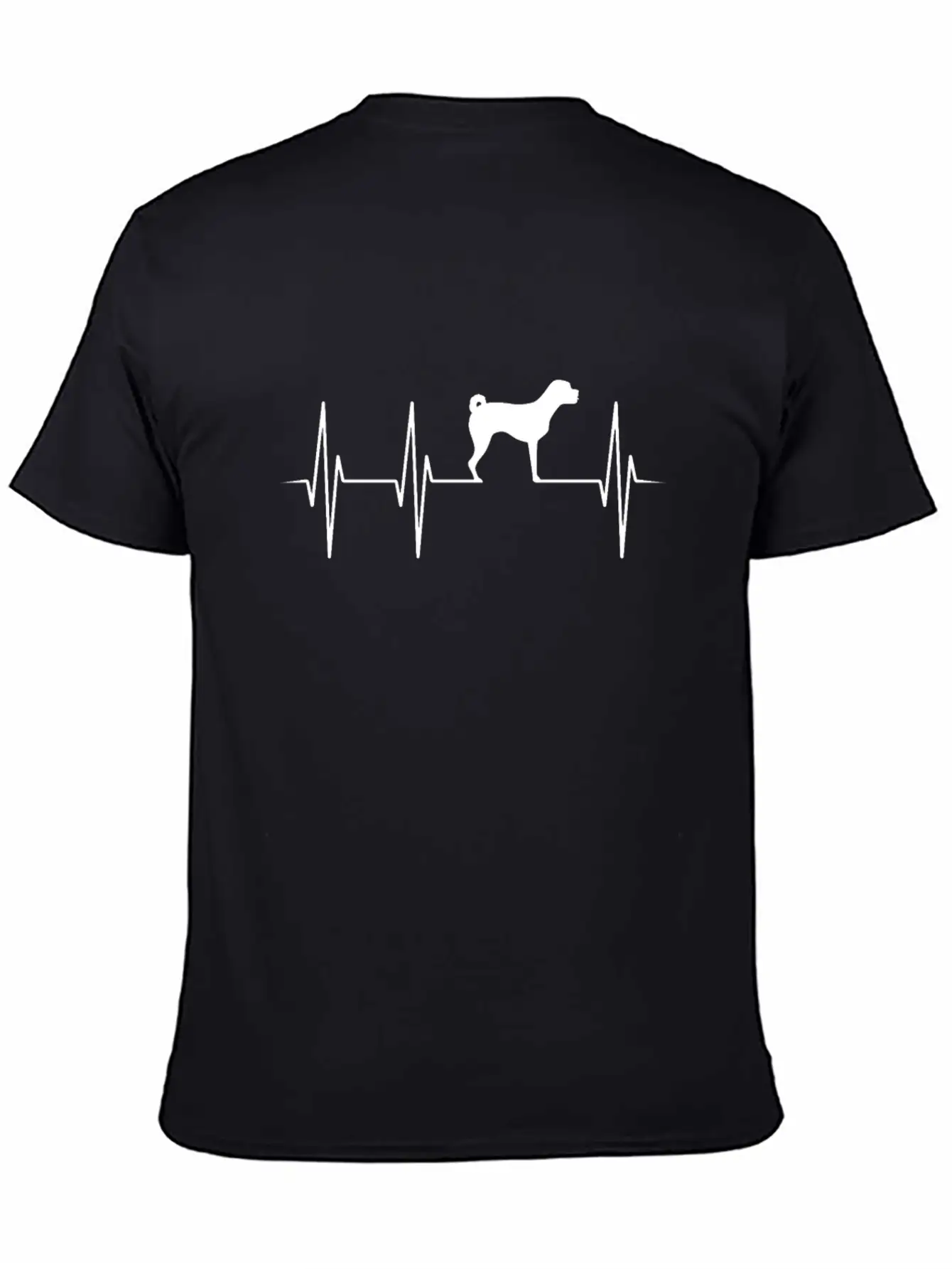 Puggle Heartbeat Heart Rate Dog Owner Gift Modern Fit Casual T-Shirt – Clean And Versatile Design