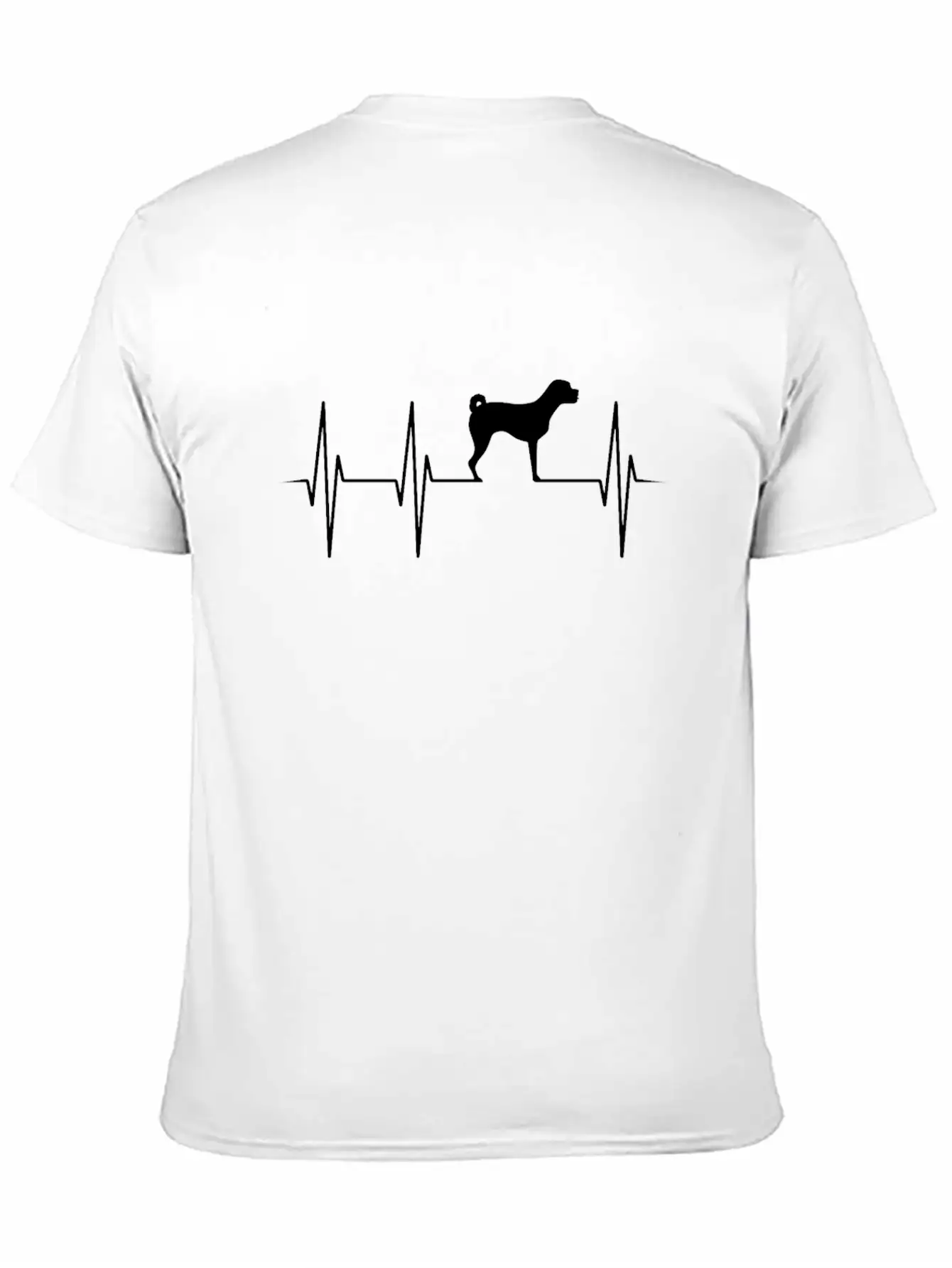 Puggle Heartbeat Heart Rate Dog Owner Gift Modern Fit Casual T-Shirt – Clean And Versatile Design