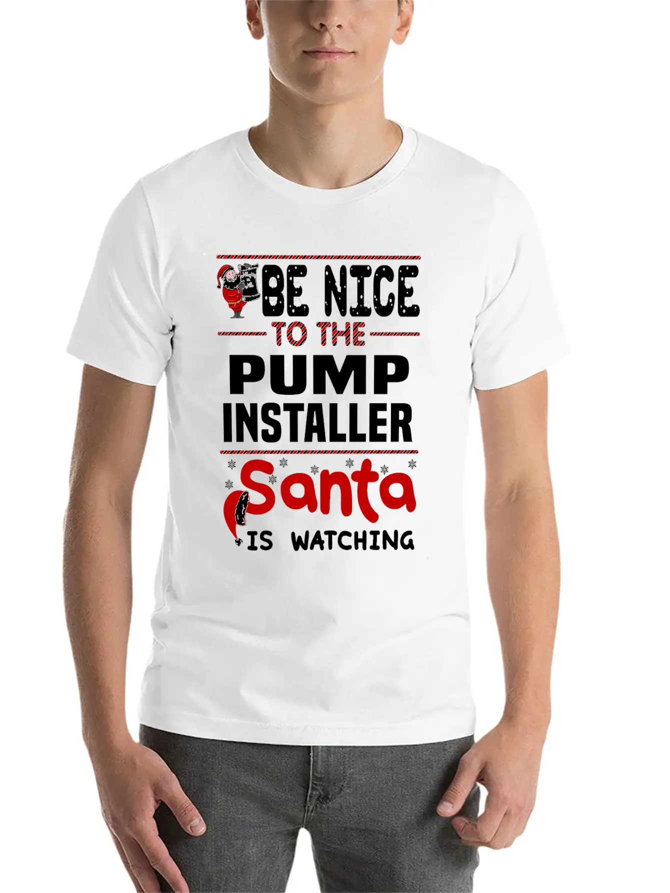 Pump Installer Unisex Casual T-Shirt – Clean Design For Daily Comfort