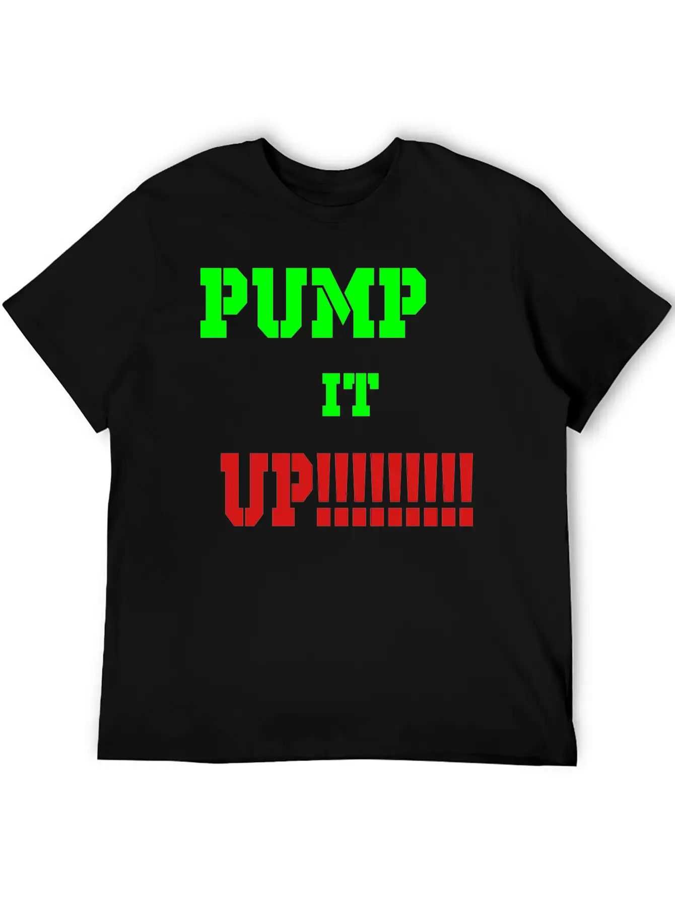 Pump It Up Lightweight Cotton T-Shirt – Daily Comfort Graphic Shirt