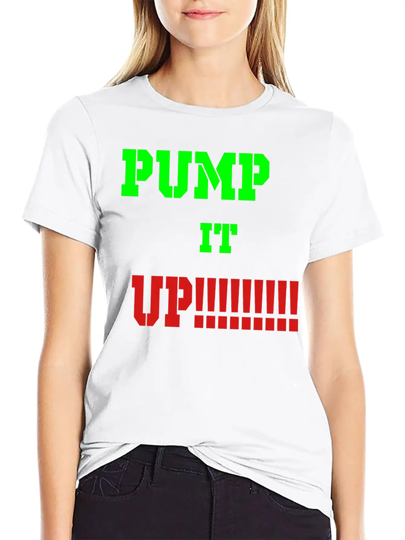 Pump It Up Lightweight Cotton T-Shirt – Daily Comfort Graphic Shirt