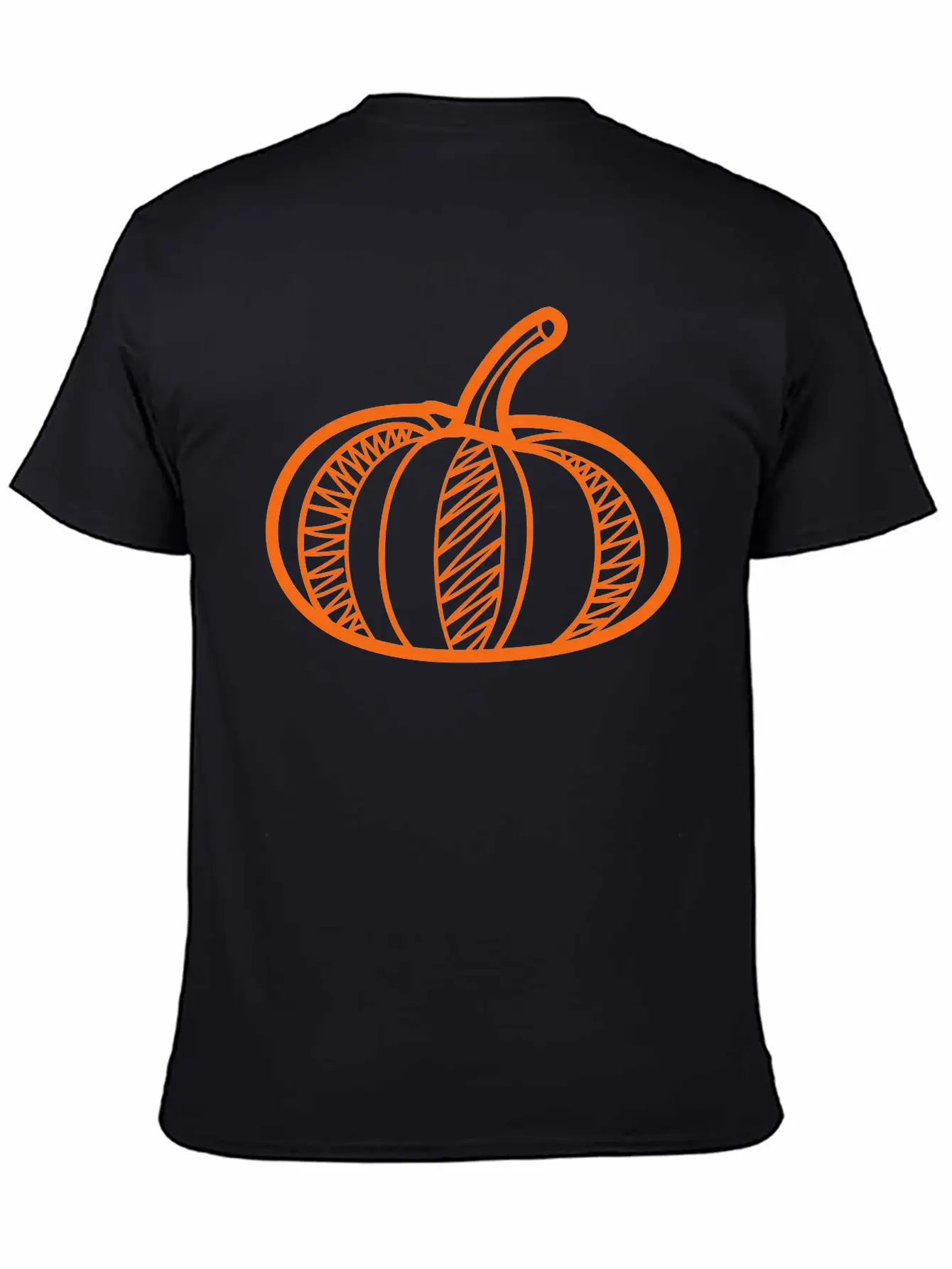 Pumpkin Unisex Casual T-Shirt – Clean Design For Daily Comfort