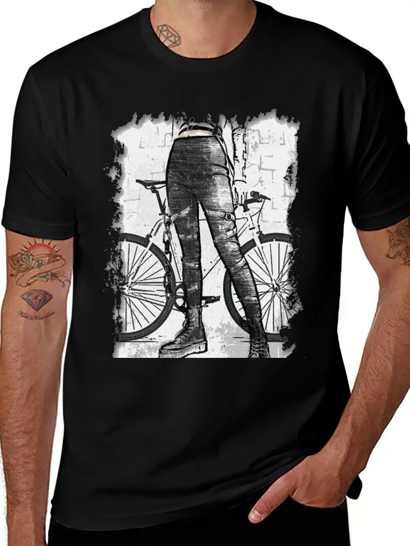Punk Girl Rider Stylish Everyday T-Shirt – Unisex Basic Cotton Tee
