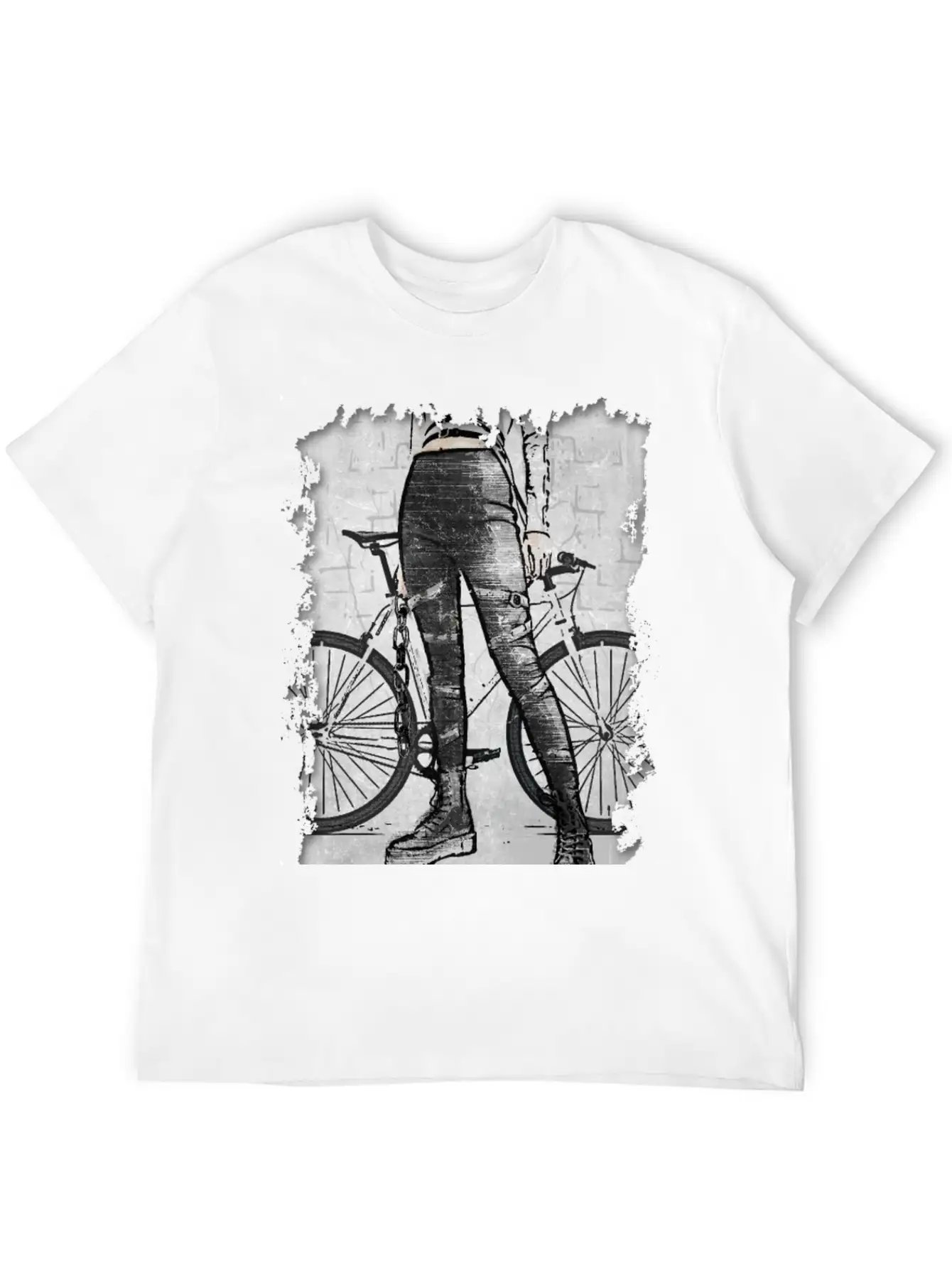 Punk Girl Rider Stylish Everyday T-Shirt – Unisex Basic Cotton Tee