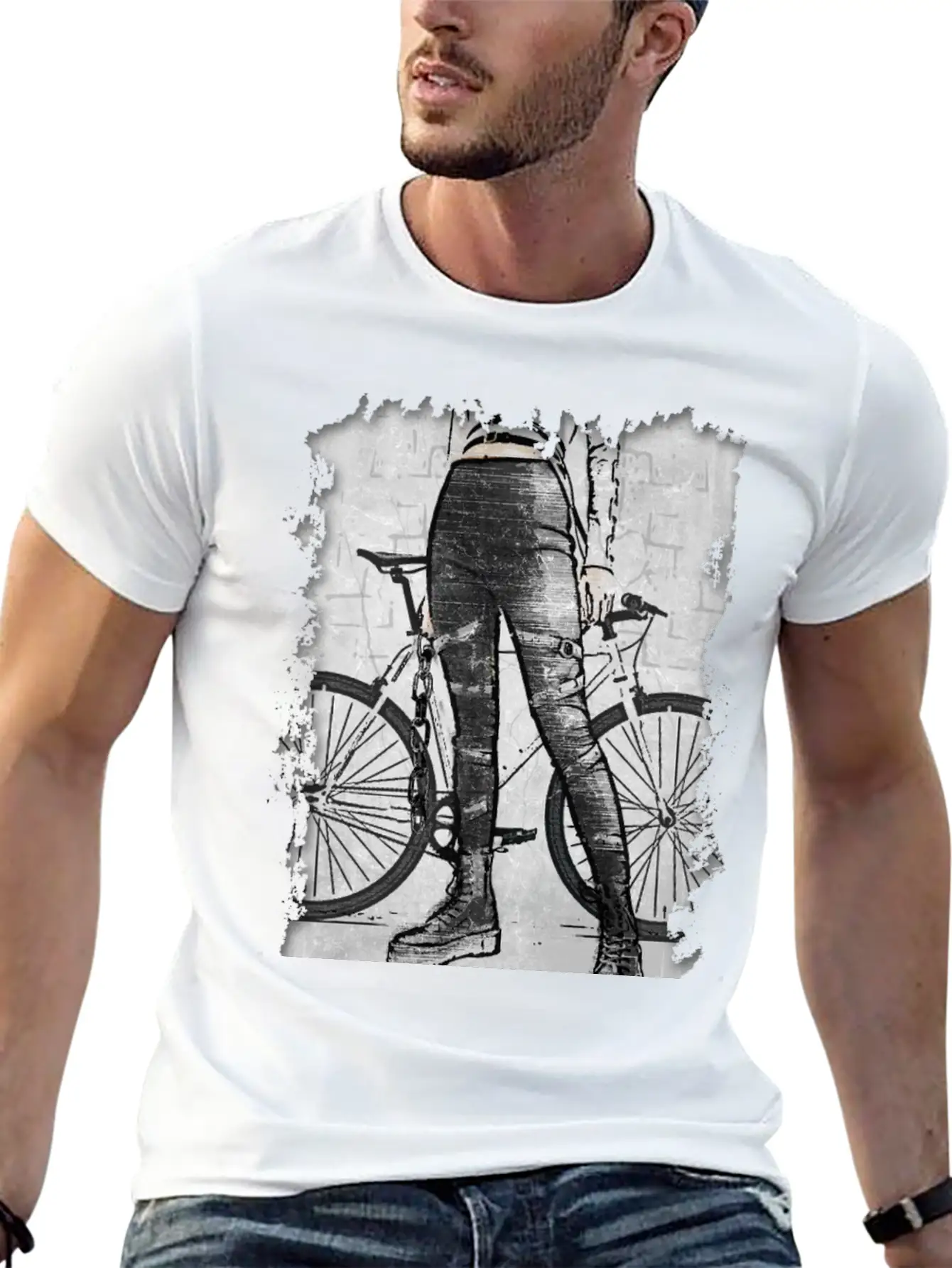 Punk Girl Rider Stylish Everyday T-Shirt – Unisex Basic Cotton Tee