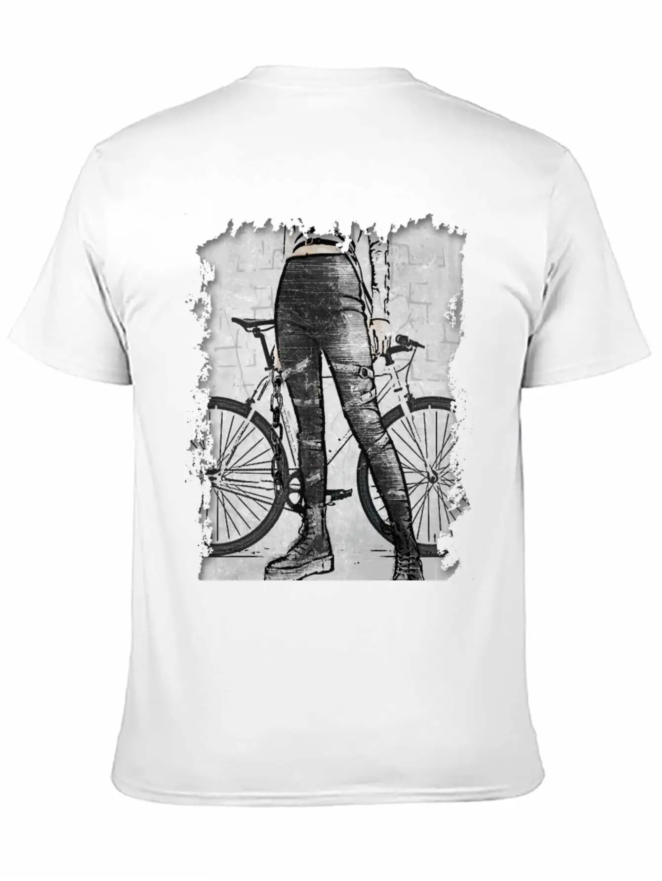 Punk Girl Rider Stylish Everyday T-Shirt – Unisex Basic Cotton Tee