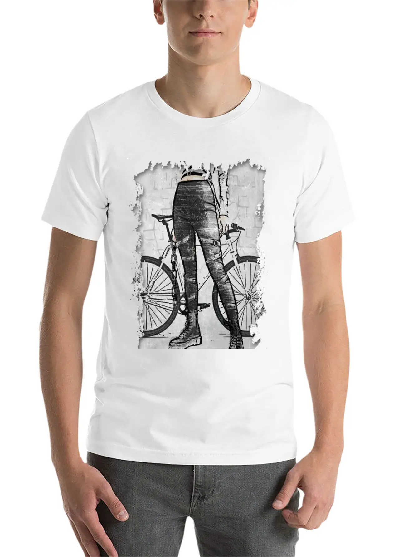 Punk Girl Rider Stylish Everyday T-Shirt – Unisex Basic Cotton Tee