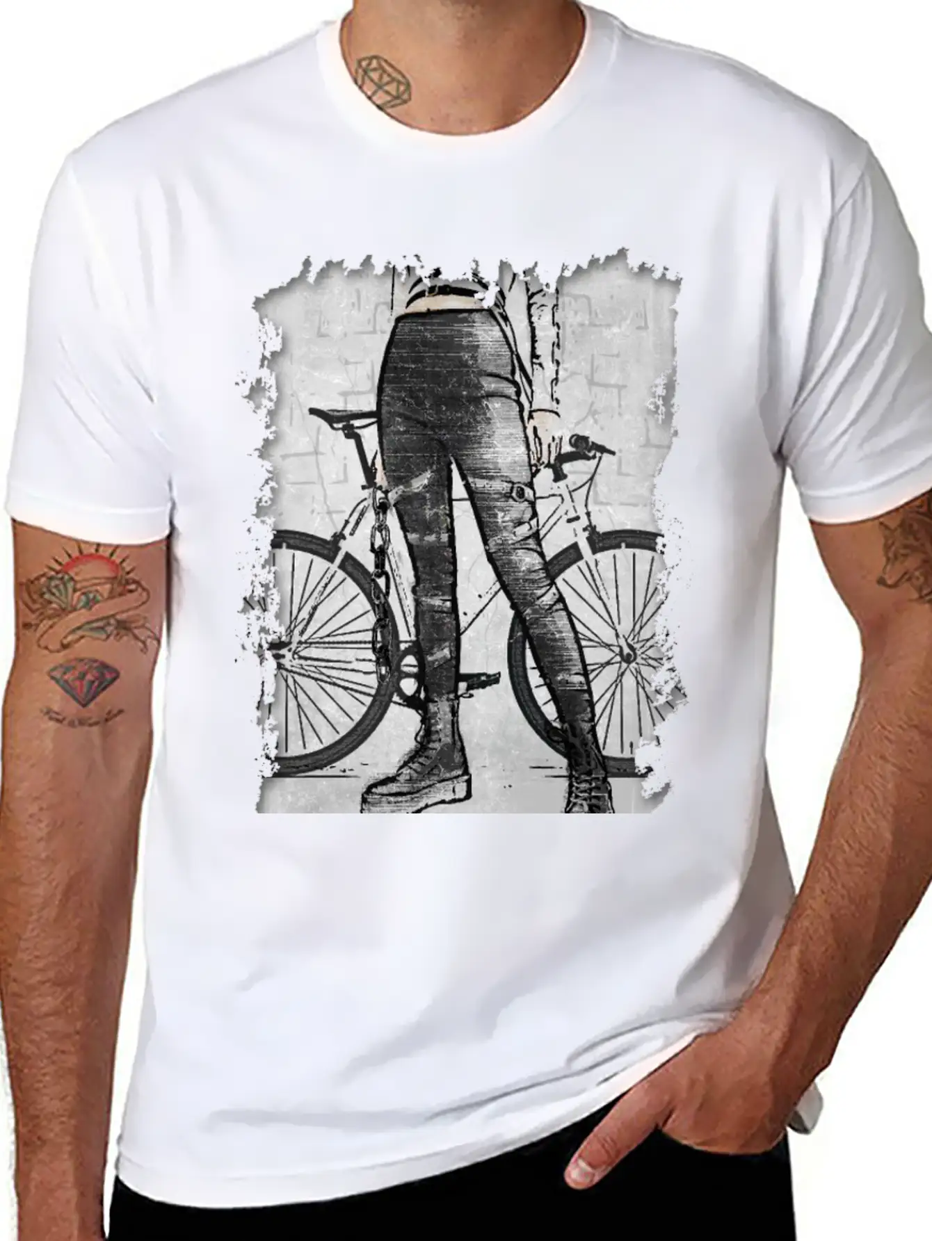 Punk Girl Rider Stylish Everyday T-Shirt – Unisex Basic Cotton Tee