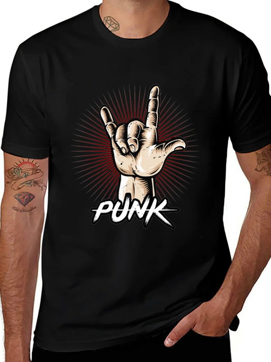 Punk Relaxed Everyday Tee – Lightweight And Durable Cotton