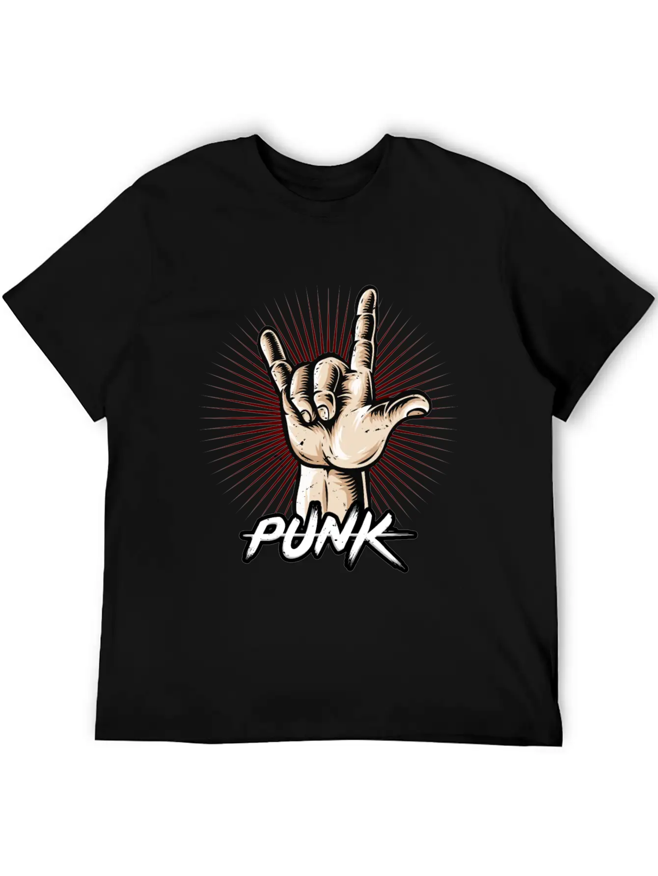 Punk Relaxed Everyday Tee – Lightweight And Durable Cotton