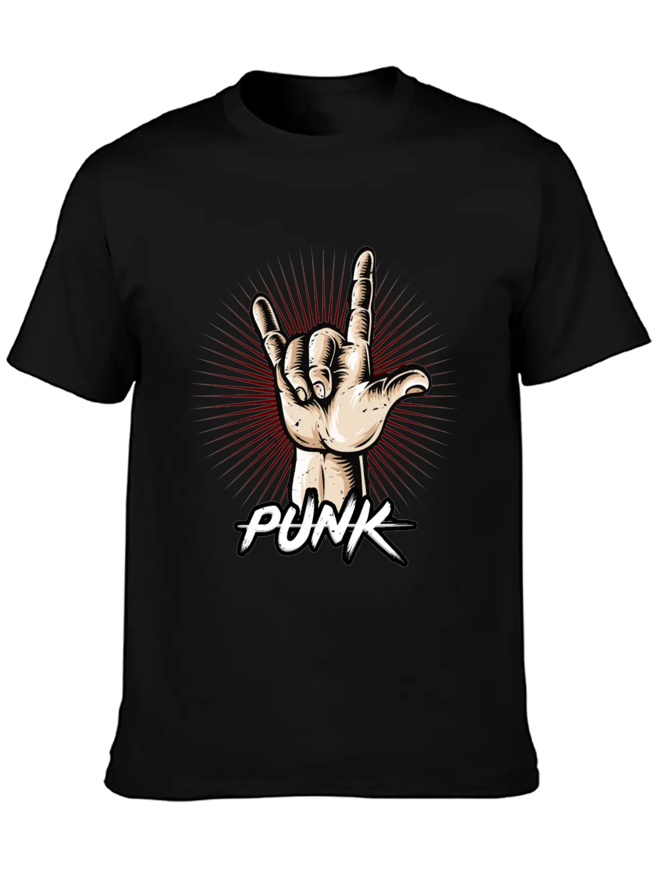 Punk Relaxed Everyday Tee – Lightweight And Durable Cotton