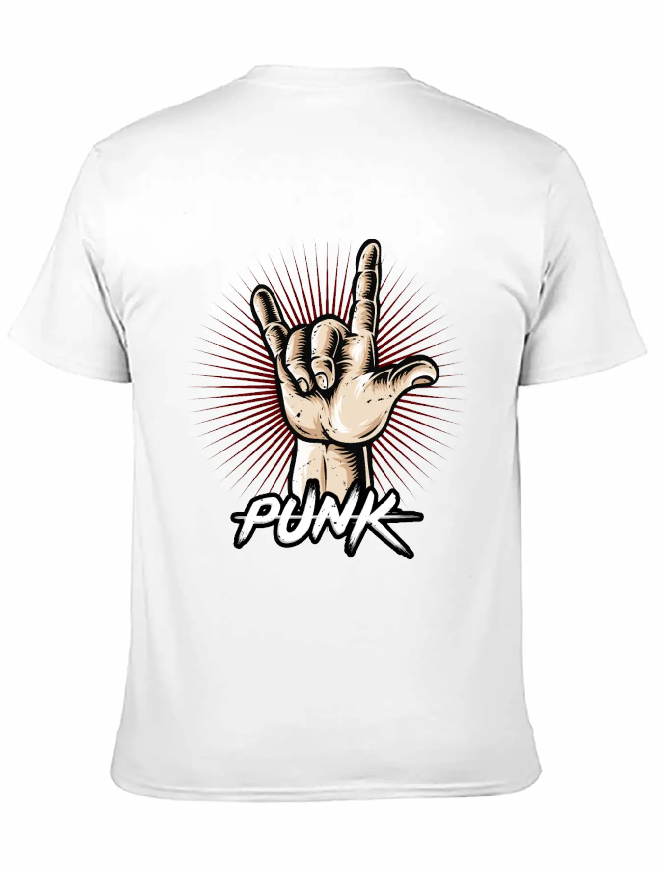 Punk Relaxed Everyday Tee – Lightweight And Durable Cotton