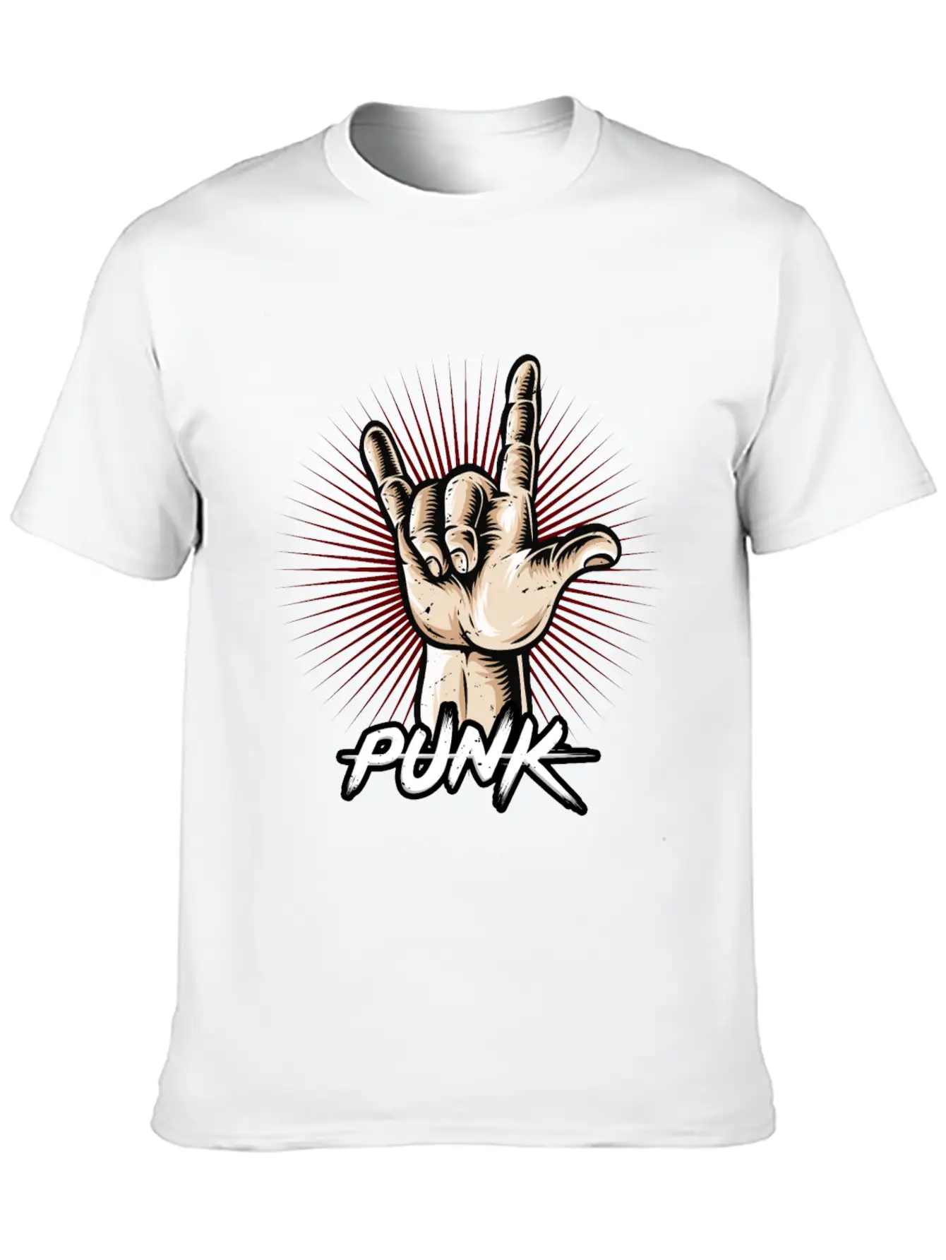 Punk Relaxed Everyday Tee – Lightweight And Durable Cotton