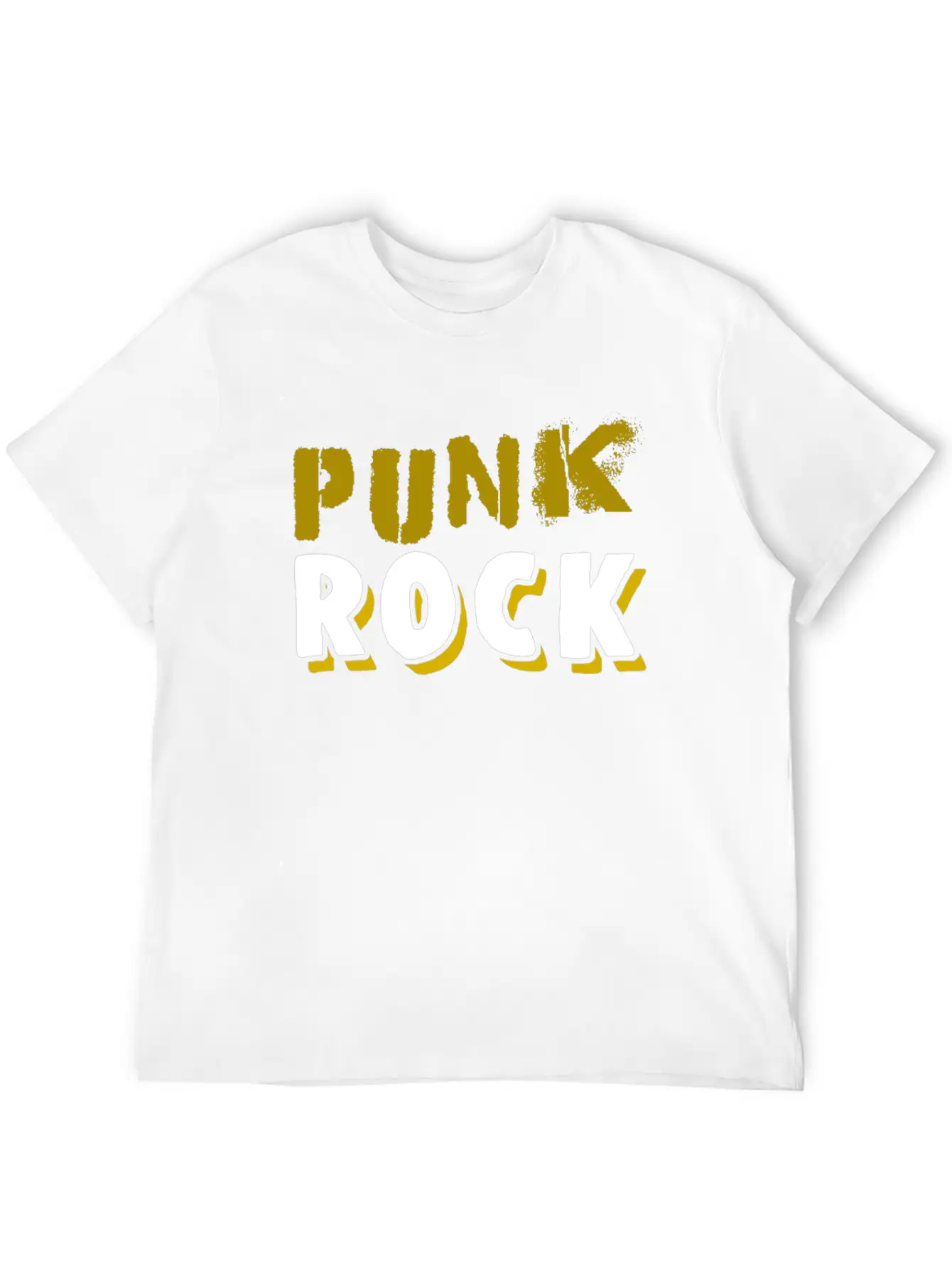 Punk Rock Classic Fit Graphic Tee For Daily Comfort – Unisex Cotton Shirt