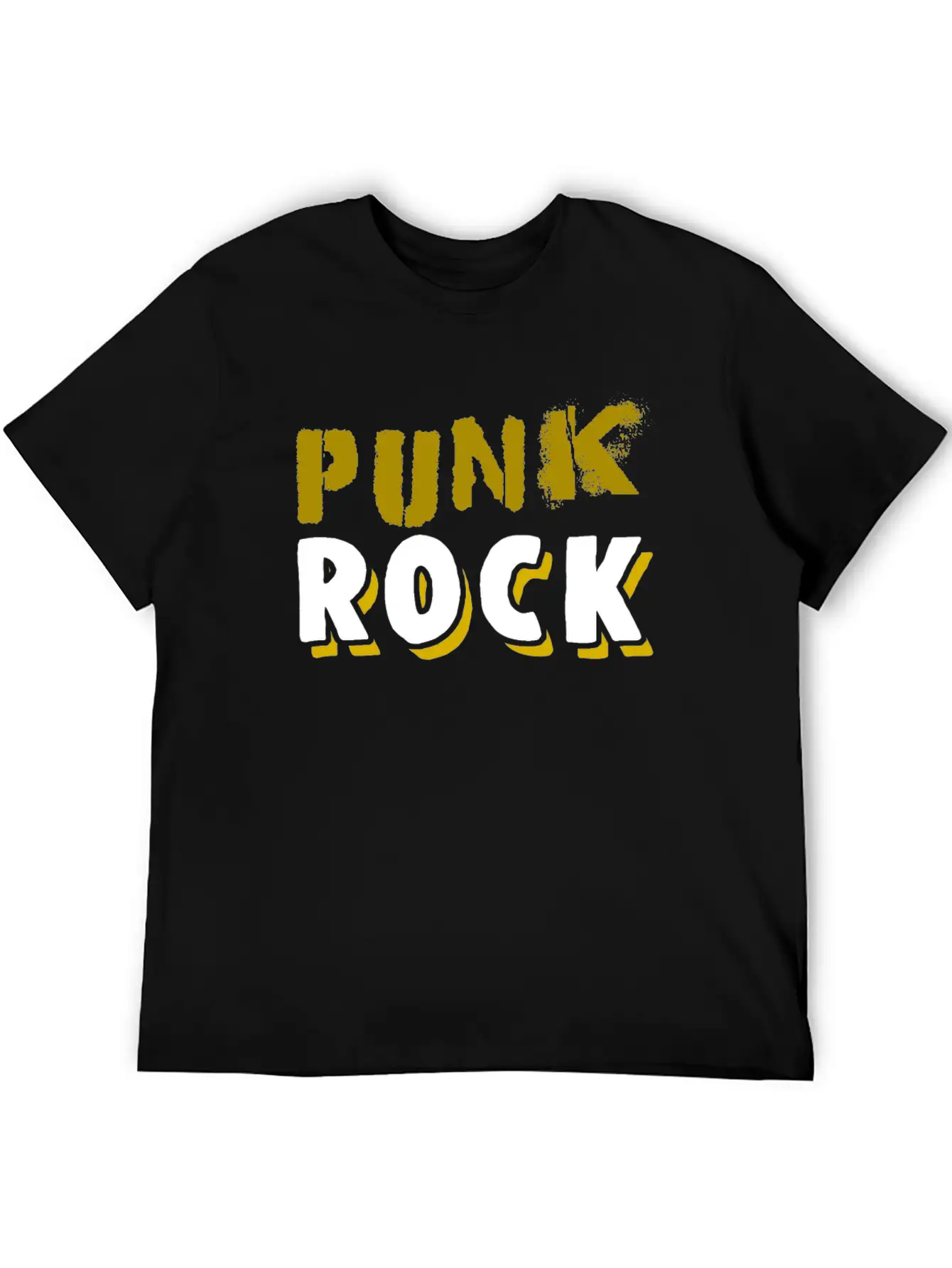 Punk Rock Classic Fit Graphic Tee For Daily Comfort – Unisex Cotton Shirt