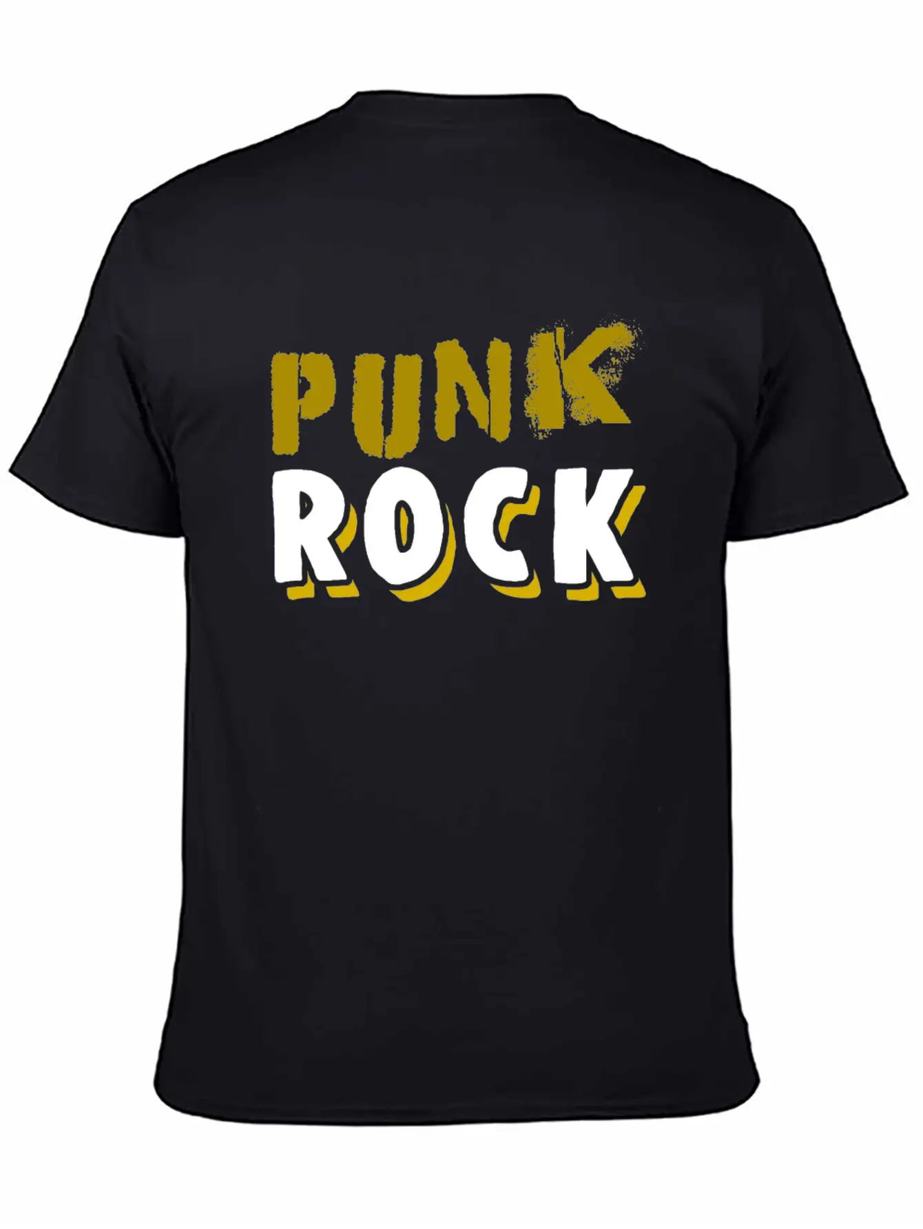 Punk Rock Classic Fit Graphic Tee For Daily Comfort – Unisex Cotton Shirt