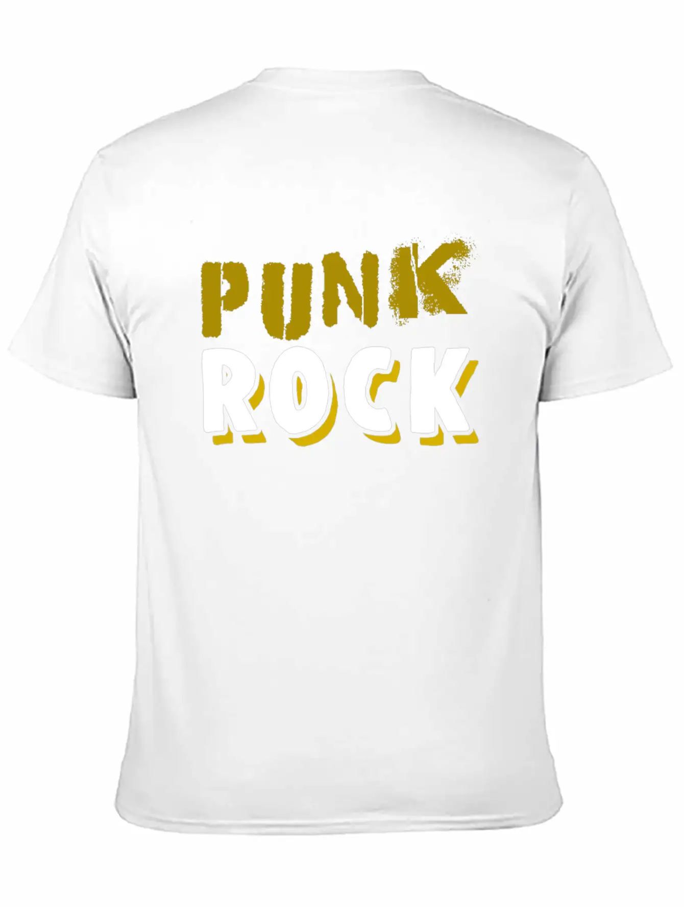 Punk Rock Classic Fit Graphic Tee For Daily Comfort – Unisex Cotton Shirt