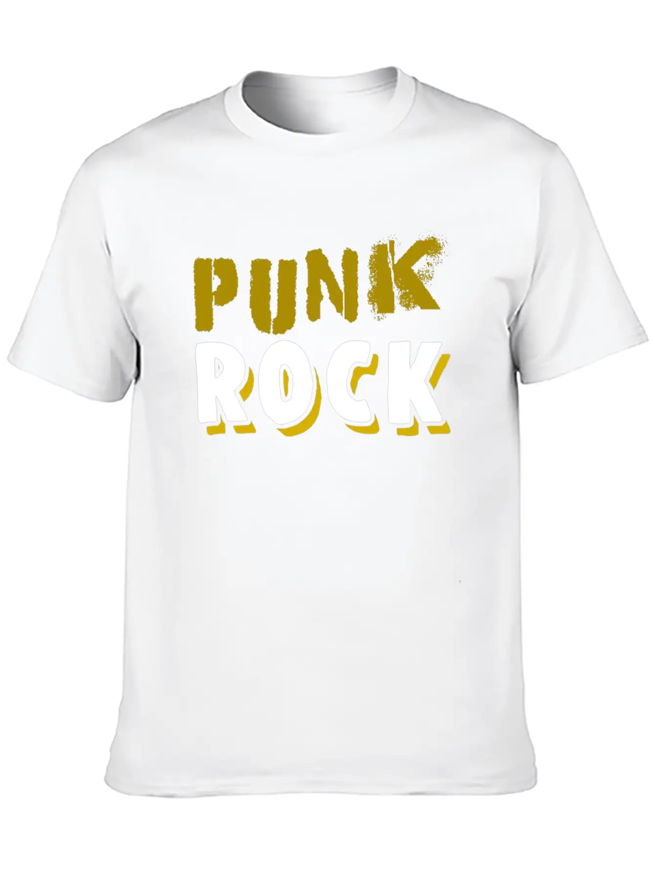 Punk Rock Classic Fit Graphic Tee For Daily Comfort – Unisex Cotton Shirt