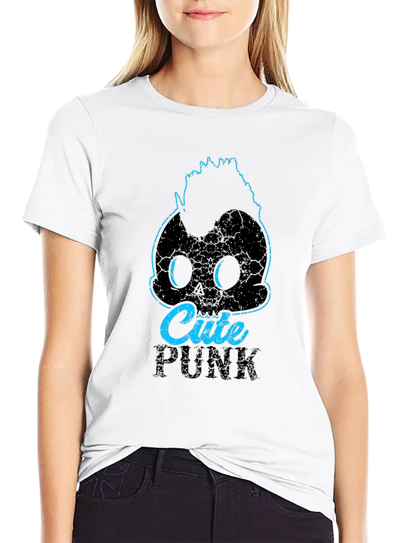 Punk Rock Music Punkrock Punks Skull Gift Basic Graphic T-Shirt – Daily Comfort In Soft Cotton