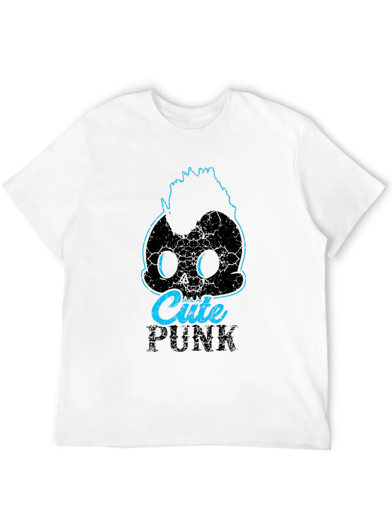 Punk Rock Music Punkrock Punks Skull Gift Basic Graphic T-Shirt – Daily Comfort In Soft Cotton