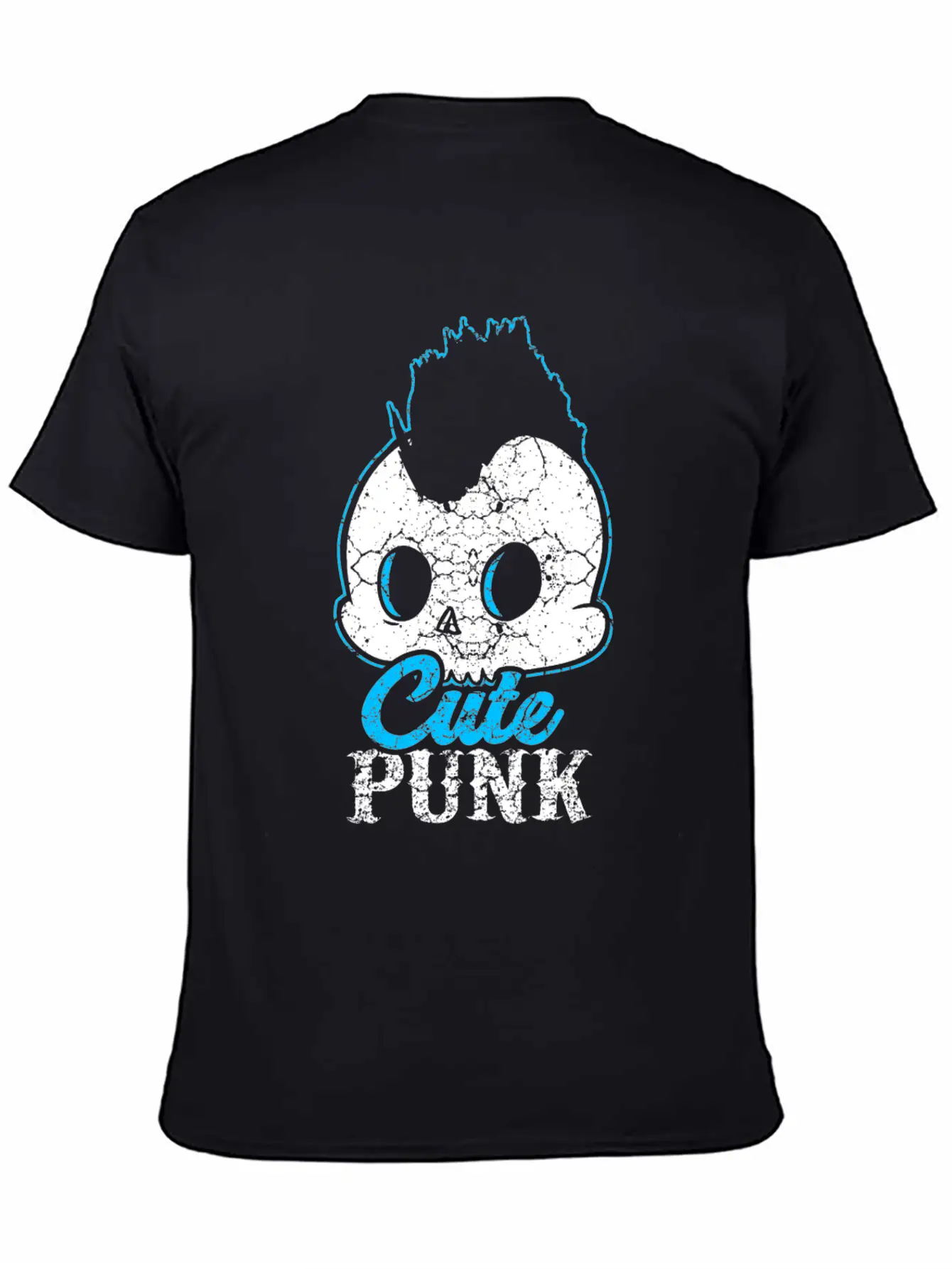 Punk Rock Music Punkrock Punks Skull Gift Basic Graphic T-Shirt – Daily Comfort In Soft Cotton
