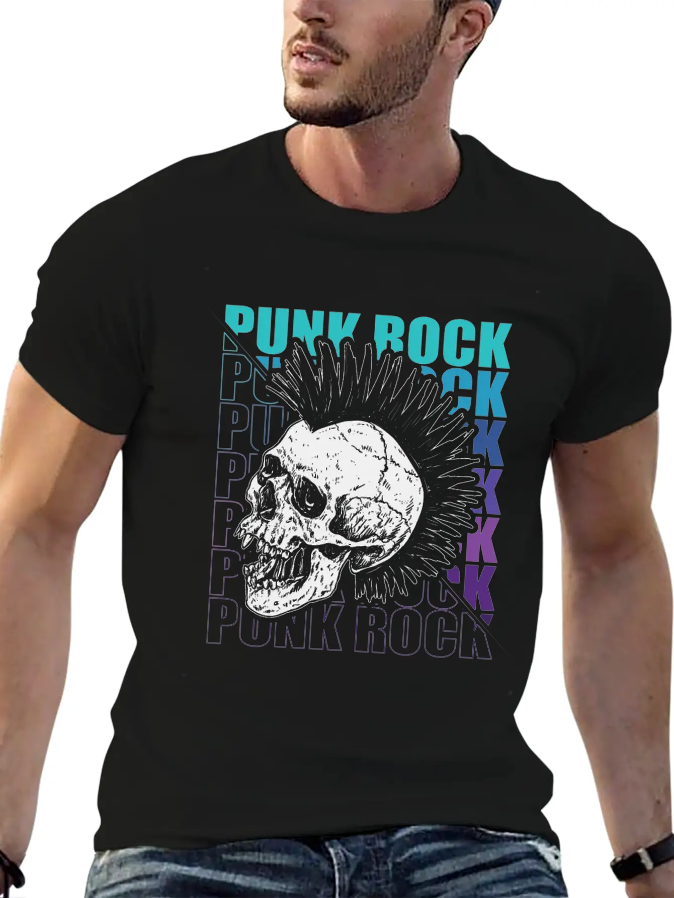 Punk Rock Pogo Anarchy Punks Punk Rockers Punk Basic Graphic T-Shirt – Daily Comfort In Soft Cotton