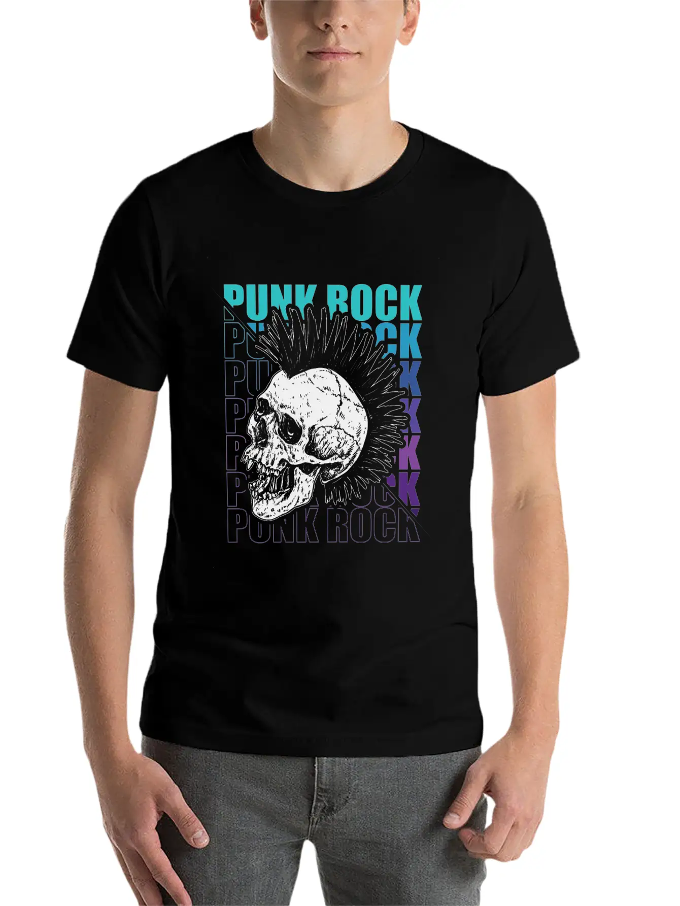 Punk Rock Pogo Anarchy Punks Punk Rockers Punk Basic Graphic T-Shirt – Daily Comfort In Soft Cotton