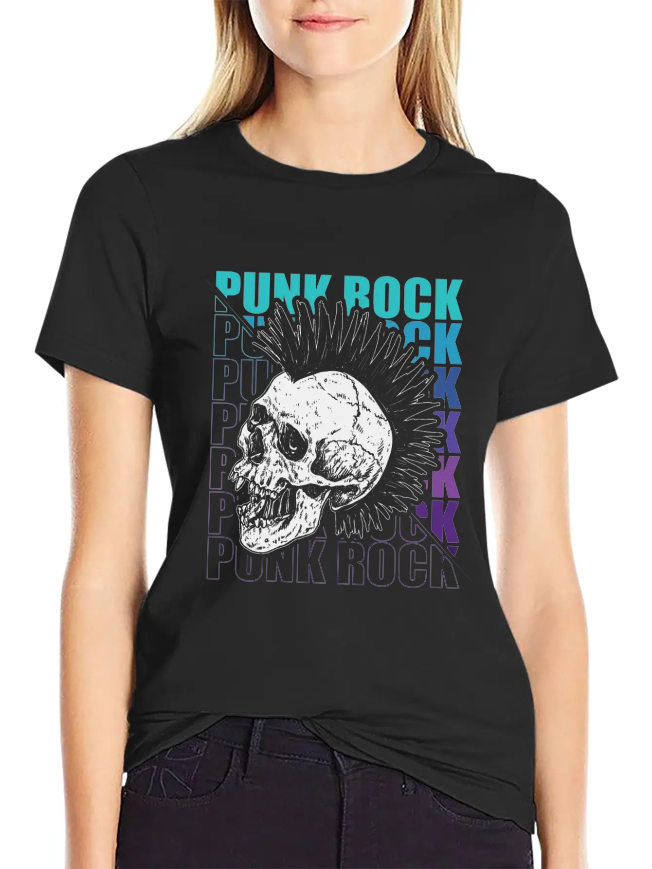 Punk Rock Pogo Anarchy Punks Punk Rockers Punk Basic Graphic T-Shirt – Daily Comfort In Soft Cotton