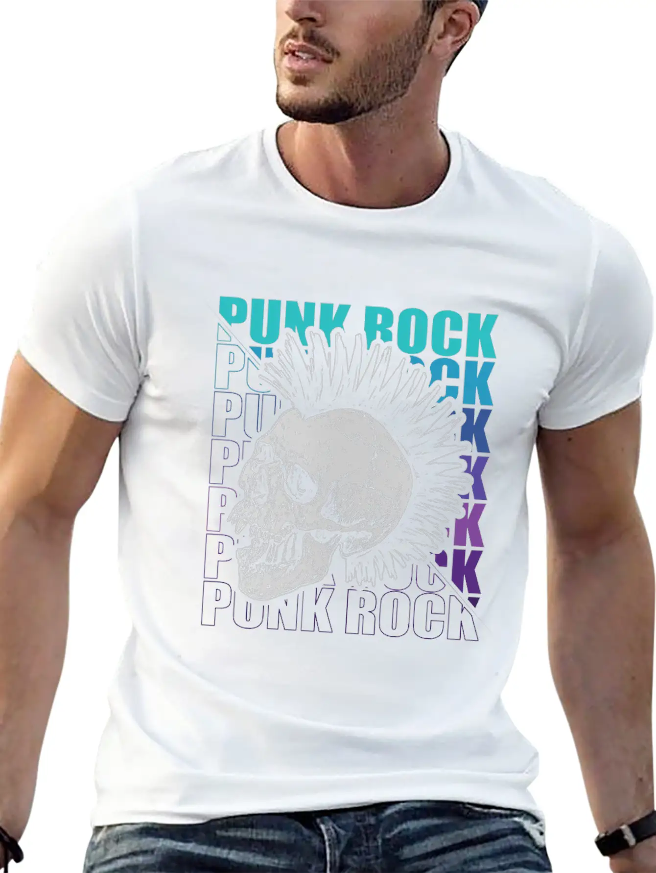 Punk Rock Pogo Anarchy Punks Punk Rockers Punk Basic Graphic T-Shirt – Daily Comfort In Soft Cotton