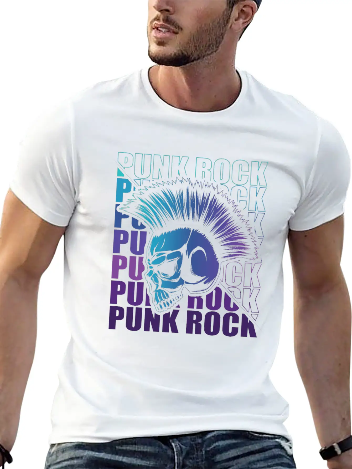 Punk Rock Pogo Anarchy Punks Punk Rockers Punk Modern Fit Casual T-Shirt ��� Clean And Versatile Design