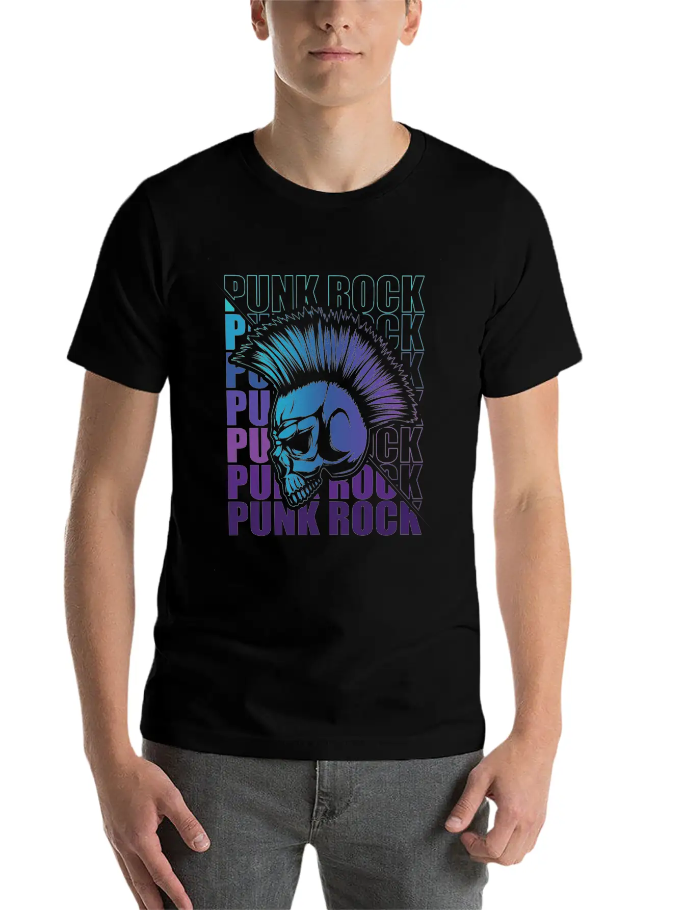 Punk Rock Pogo Anarchy Punks Punk Rockers Punk Modern Fit Casual T-Shirt ��� Clean And Versatile Design