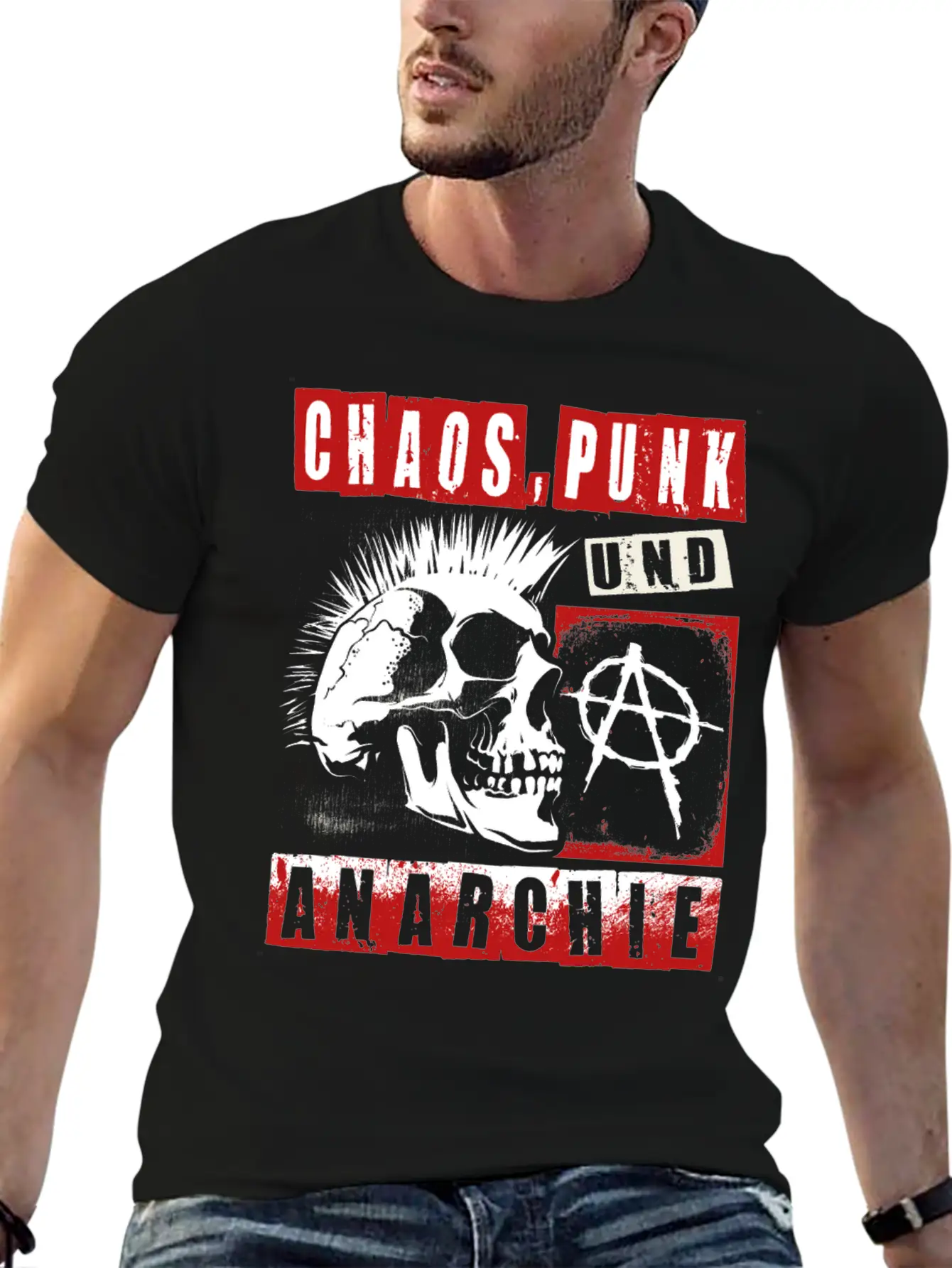 Punk Rock Pogo Anarchy Punks Punk Rockers Punk Unisex Casual T-Shirt – Clean Design For Daily Comfort