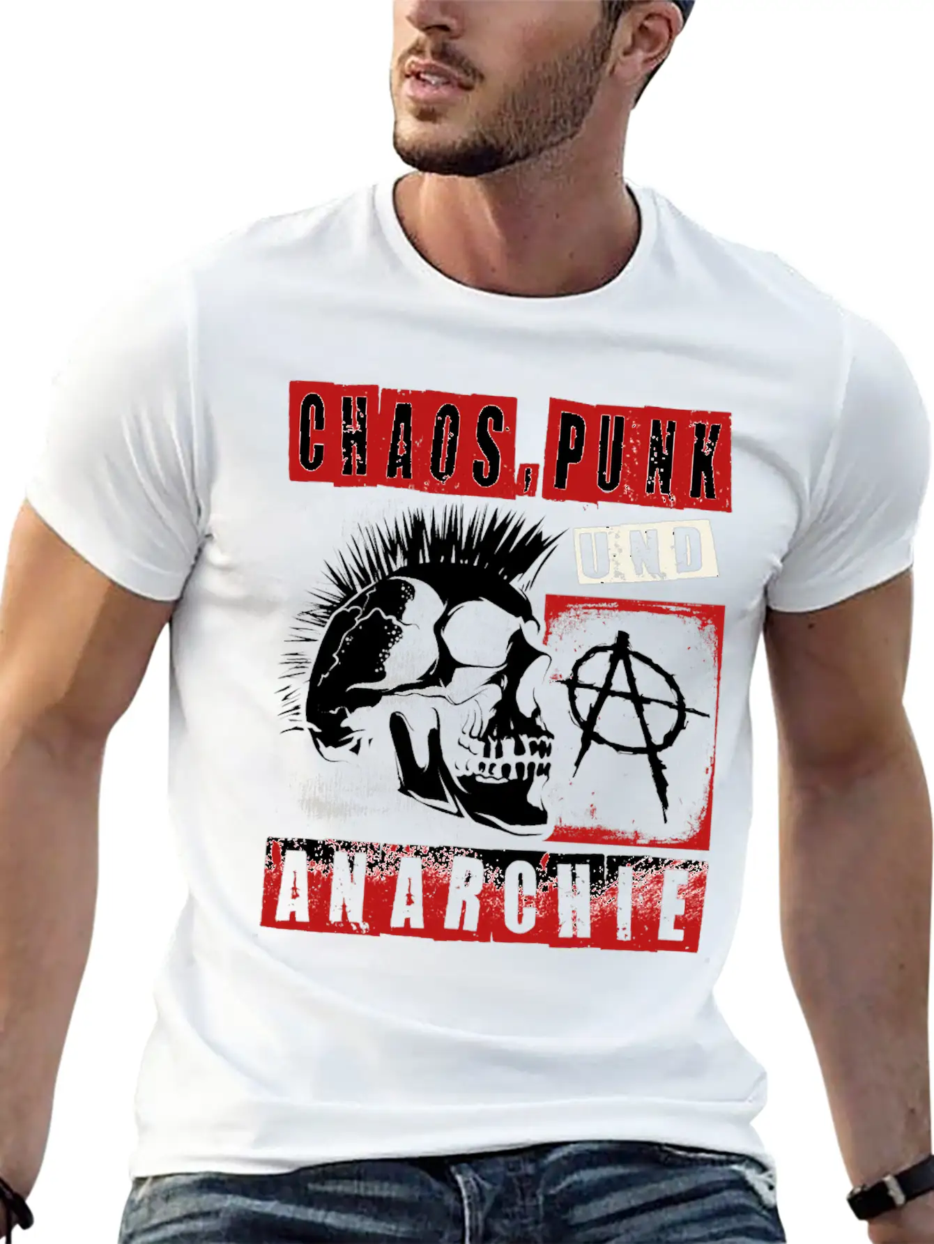 Punk Rock Pogo Anarchy Punks Punk Rockers Punk Unisex Casual T-Shirt – Clean Design For Daily Comfort