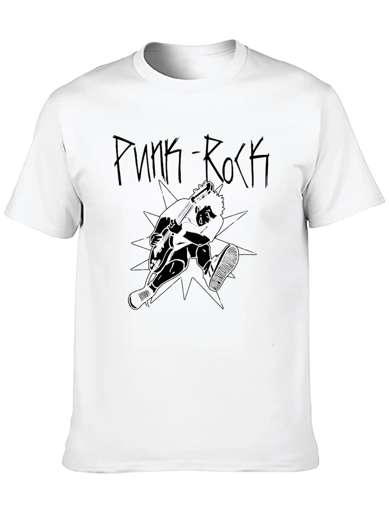 Punk Rocker On Stage Shirt Gift Unisex Casual T-Shirt – Clean Design For Daily Comfort