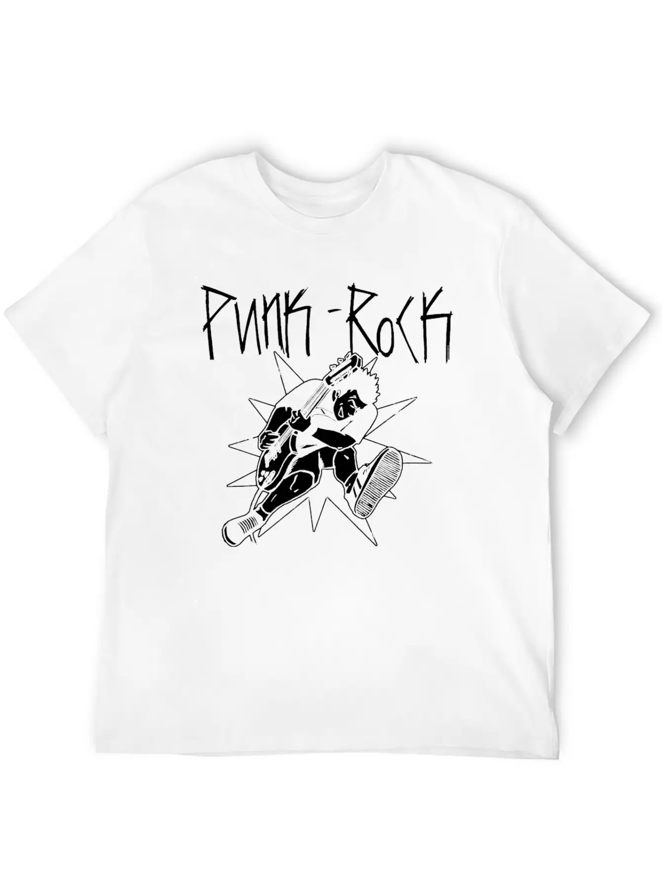 Punk Rocker On Stage Shirt Gift Unisex Casual T-Shirt – Clean Design For Daily Comfort
